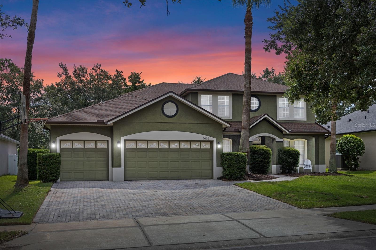 Welcome to your dream home in the coveted, gated community of Barrington Estates!
This beautifully maintained 5-bedroom, 3-bath residence is nestled on a nearly quarter-acre lot with no rear neighbors-offering privacy, space and comfort in one of Seminole County’s top-rated school districts.
Step inside to a bright and open floor plan filled with natural light—perfect for both everyday living and entertaining. The primary suite is conveniently located on the first floor and features and en suite bathroom with updated lighting, fresh paint and a relaxing retreat-like atmosphere.
Upstairs, a spacious loft offers endless possibilities—ideal for a bonus room, game area, home office or additional living space. Throughout the home, you’ll find generous storage, including large walk-in closets.
Enjoy Florida living at its finest in the expansive, fully fenced backyard—perfect for outdoor gatherings, gardening or simply unwinding. The three-car garage and paver driveway add both functionality and charming curb appeal.
Situated in a prime location with easy access to the 417, top-rated schools, Winter Springs Towne Center, Oviedo on the Park, shopping and dining. Outdoor enthusiasts will love the nearby Seminole Cross Trail for biking, hiking and exploring nature.
This home also features a whole-house water softener system, AC Units/Water Heater are less than 5 years old, stainless steel appliances (2020) and a desirable split-bedroom floor plan. With its spacious layout, large bonus loft and fully fenced backyard, this home truly checks all the boxes.