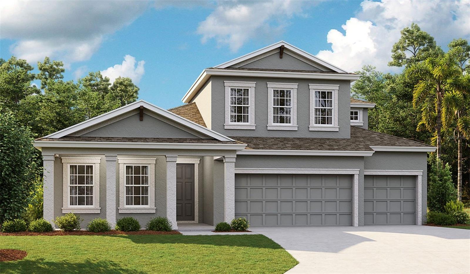 Under Construction. 1/13/2025
Listing Price amount for this Pending Sale includes Design and Structural Options.
Exterior image shown for illustrative purposes only and may differ from actual home.
