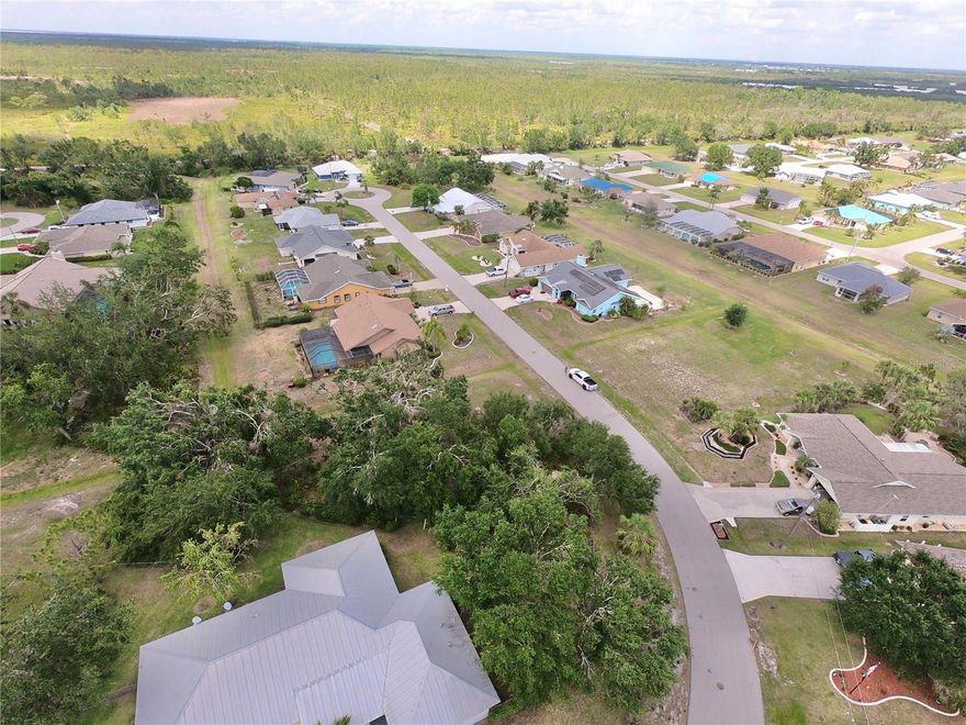 Excellent lot in quiet neighborhood with beautiful well maintained homes.Great building lot perfect for your new dream home in the deed restricted area Sec 20 of Deep Creek, located in the X flood zone which will save you thousands in building costs and also in ongoing flood insurance costs.  Deep Creek is a growing community with lots of new home construction. Water, sewer, electricity are in place and ready to go. Located midway between Sarasota and Ft. Myers just off of I75, conveniently located within minutes of several golf courses, schools, shopping, boat ramps, and fishing in the Peace and Myakka Rivers, Charlotte Harbor, and the Gulf of Mexico. The Deep Creek community offers a public golf course, park, playground, tennis courts, and basketball courts. Come build your dream home and enjoy the Florida lifestyle!