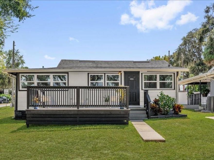 Charming Lakeview Home Near Downtown Tavares 
Welcome to 1214 E. Caroline Street, a well-maintained 2-bedroom, 1-bath home with lake views of Lake Tavares, perfectly positioned just minutes from downtown. Whether you’re looking for a full-time residence, rental income, Airbnb, or a private guest or in-law home, this property offers flexibility and value.
Recent updates include a 2019 roof, 2022 A/C, 2020 water heater, updated plumbing (2020), new windows (2022), and a new front deck (2022). The home features a carport, washer and dryer that convey, and a functional layout filled with natural light.
Enjoy golf cart access to downtown Tavares waterfront dining, live music, and year-round events, with Mount Dora just minutes away. A rare opportunity to own a move-in-ready home with lake views in a prime location.