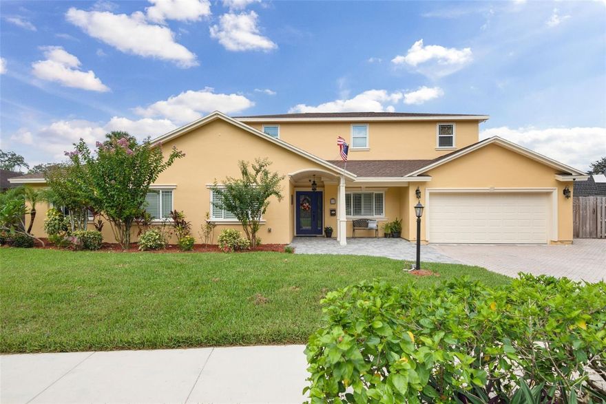 One or more photo(s) has been virtually staged. Amazing LAKEFRONT upgraded 4,298 htd. sf. POOL home in ORIGINAL CARROLLWOOD on LAKE LIPSEY with 5BR's, 5.5BA's, Office, Flex Rm., & includes a downstairs In-Law/Bonus Suite, over a quarter of an acre lot, & much more! Your expansive paver driveway w/ extended parking greets & welcomes you to beautiful travertine flooring in the massive family rm. opening to stunning LAKE LIPSEY! You'll be impressed w/ the 10ft. ceilings on 1st floor, superior craftsmanship throughout, & chef's kitchen overlooking the huge pool/patio/screened areas. Utilize the gas range, double Miele ovens, professional grade appliances, walk-in pantry, & ample counter space! Your 1st floor has a huge bonus rm. & full bath (easily a secondary primary suite or in-law suite), 2 bedrooms, an office/den, a lg. dining room perfect for entertaining, & addl. rm. (in back) that is great for an addl. office, sitting area, or secondary TV rm., & the utility rm. (w/ massive counter space, cabinets, racks, & room for a secondary lg. fridge). Your 1st floor totals 2.5 baths w/ multiple options for family settings. Upstairs, you'll have stunning views of Lake Lipsey from the master suite that also has an office/den/or possibly a huge 2nd walk-in closet. Enjoy rich wood flooring, high ceilings, lg. windows, & a "dream" renovated bathroom suite including a private water closet. Additionally, BR's 4 and 5 are spacious, wood floored, & each bedroom has “ensuite bathrooms”! These rooms will show gorgeous crown molding, window casings, lg. baseboards, & upgraded baths! The exterior will say "let's party" w/ a massive paver patio that wraps from end to end of the home! Relax w/ an insulated patio roof, screen cage (18’), shaded screened lanai areas w/ fans, pavers that wrap to the side of the home for convenience, & optional open sun exposure w/in the screened area. Splash away in the lg. pool & spa setting while having the views & lg. yard as a backdrop! Other upgrades include an on-demand water heating sys., water softener system, lg. propane tank, an upgraded a/c unit, irrigation pump, & fenced yard. Your future home has so many living options for entertaining & enjoying! If life is about memories & experiences - come see this home today! This Lipsey address is so convenient to the amenities of Original Carrollwood! "Original Carrollwood" is a high-demand neighborhood where residents are able to enjoy two parks, a dog park, tennis courts, picnic areas & pavilion (w/ restrooms), fishing pier, a private beach/pier/ramp on Lake Carroll (White Sands Beach) & several community social events throughout the year. The O.C. community is served by two boards: the Carrollwood Civic Association (CCA) & the Carrollwood Recreation District (CRD). This home is conveniently located 10 to 15 min. from TIA, near USF, Lowry Park Zoo, I-275, Downtown Tampa/Riverwalk, & 45 min. to the best beaches!