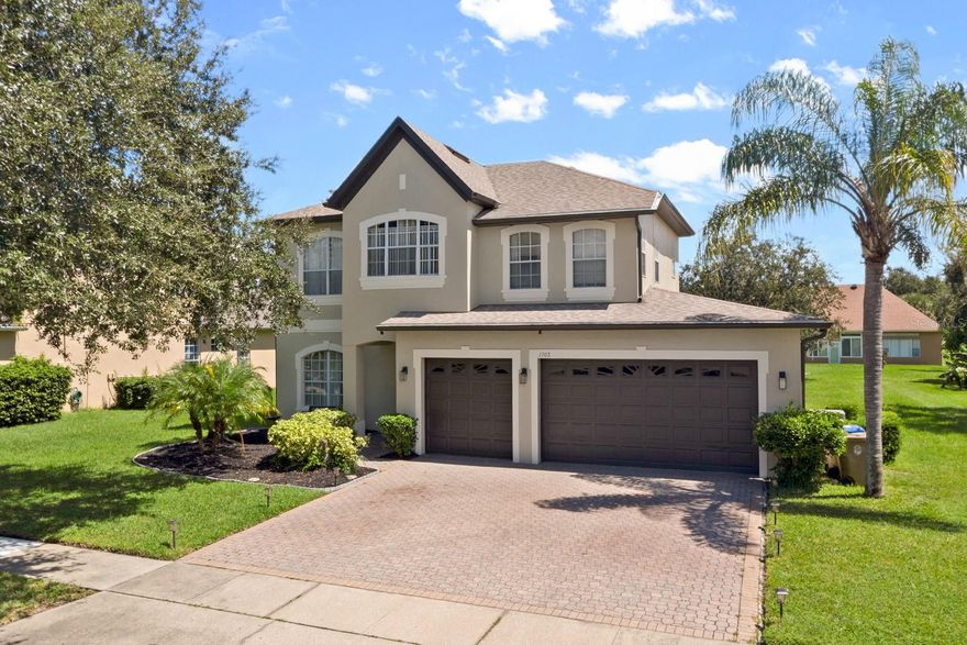 Welcome to this spacious and beautifully maintained home located in the highly desirable gated community of Kissimmee Bay Country Club. Offering close to 3,000 square feet of living space, this impressive residence features 4 bedrooms, 3.5 bathrooms, and a 3-car garage, providing plenty of room for family, guests, and entertaining. 
The thoughtfully designed floor plan includes generously sized bedrooms, soaring ceilings, and multiple living areas that create a bright and open atmosphere throughout the home. The kitchen offers ample cabinet and counter space, a center island, and easy access to the dining and family areas, making it perfect for both everyday living and entertaining. 
The spacious primary suite provides a peaceful retreat with a large walk-in closet and private bathroom. The second floor features three additional generously sized bedrooms, perfect for family, guests, or a home office.
The backyard provides a true Florida lifestyle setting, perfect for entertaining or unwinding after a long day. 

Residents of Kissimmee Bay enjoy gated security, golf, tennis, parks, and private boat ramp access to Lake Tohopekaliga, making it a highly sought-after community for both recreation and convenience. 

Ideally located just minutes from Orlando International Airport, major highways including the Florida Turnpike and SR-417, shopping, dining, and world-famous Central Florida attractions, this home offers the perfect blend of comfort, space, and location.