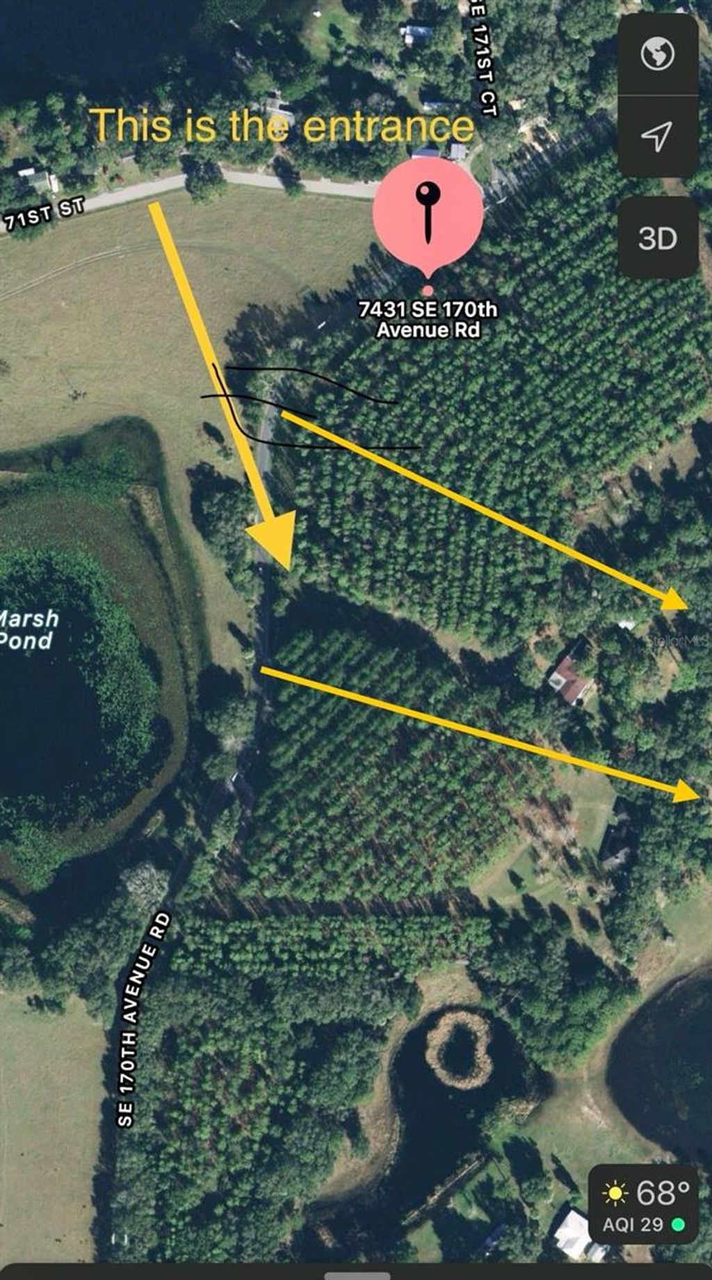 Photo of 7431 SE 170th Avenue Road, Ocklawaha, FL 32179 (MLS # TB8408292)