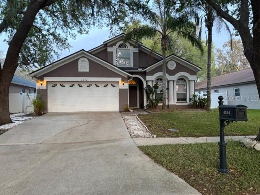 Welcome Home!!! Beautiful Bloomingdale Cove 4br/3ba/2cg 2314SF with POOL. Home built by Suarez. This home is great for entertaining family and friends!! Bloomingdale is a wonderful tree lined community W/ parks E convenient to A-Rated Schools, golf, YMCA, shopping, restaurants & a short drive to Tampa & Mac Dill!! This house has Solar and is leased so you can take over the lease or not. The lease is for 10yr Electric is under $100 month. the pool heater is propane 2024, It has a generator that runs off propane. New driveway with sealant with warranty 5yrs. New flooring in laundry room & master bathroom. Roof is 2021, new 40 GALLON ELECTRIC WATER HEATER 2024, REPLACE WATER SERVICE PIPE IN FRONT YARD 2015.