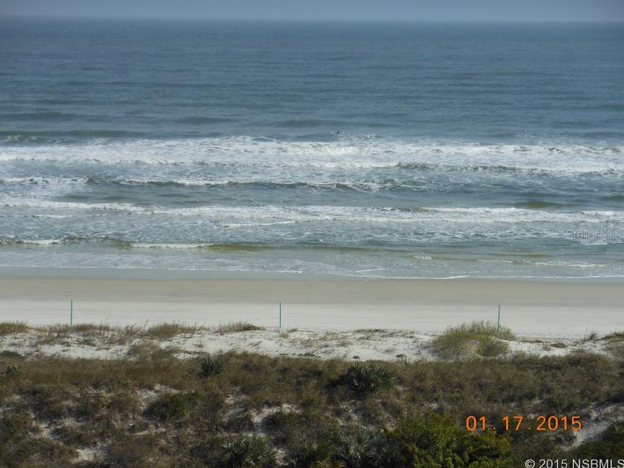 THERE ARE ULTIMATE UPGRADES IN THIS 7TH FLOOR SE CORNER 4/3 COQUINA FLOOR PLAN THAT OFFERS EXCEPTIONAL PANORAMIC VIEWS TO THE OCEAN AND WHITE SANDY BEACH TO THE SOUTH. THIS CONDO HOME ABOUNDS WITH CUSTOM FEATURES THAT BEGIN WITH LARGE TRAVERTINE FLOOR TILE THROUGHOUT, GRANITE TOPS & BACK SPLASH, BUILT-IN ENTERTAINMENT CENTER WITH SURROUND SOUND AND DINING AREA WITH A HUGE BUILT-IN CHINA CABINET. THE MASTER BEDROOM HAS A BUILT-IN VANITY WITH REFRIGERATOR AND MICROWAVE. THE MASTER BATH HAS GRANITE AND A DOUBLE HEAD SHOWER WITH MOSAIC FLOOR MEDALLION. THE EAT IN KITCHEN HAS A INDUCTION STOVE TOP, CONVECTION OVEN, GRANITE TOP ISLAND, BUILT-IN CLOSET SIZE CUSTOM WINE COOLER AND MORE. THE SECOND BEDROOM HAS A WALL WITH BUILT-IN BOOK CASE AND COMPUTER AND IS PRESENTLY BEING USED AS AN OFFICE. THE THIRD BEDROOM HAS AN ATTACHED BATH AND THE 4TH BEDROOM HAS A MURPHY BED WITH EXTRA STORAGE CABINETS. THIS CONDO HOME HAS TO BE SEEN TO FULLY APPRECIATE AS THE CUSTOM UPGRADES ARE TO NUMEROUS TO LIST. COME SEE AND YOU'LL AGREE THIS IS A ONE OF A KIND HOME IN THE EXCLUSIVE DUNES HOA THAT HAS IT'S PRIVATE OCEAN WALKOVER AND POOL/SPA WITH OWNERS RIGHTS TO ALSO USE THE COMMUNITY POOL/SPA BY THE CLUBHOUSE AND TENNIS COURTS. THIS CONDO CAN BE THE PERFECT PERMANENT RESIDENCE OR FLORIDA GET-A-WAY FOR FUN AND RELAXATION. (TO SEE VIRTUAL TOUR-CLICK YELLOW VT AT TOP OF LISTING-TO NAVIGATE CLICK AND HOLD & MOVE THROUGHOUT CONDO) ;LocationDescription: Condo ;Water: City