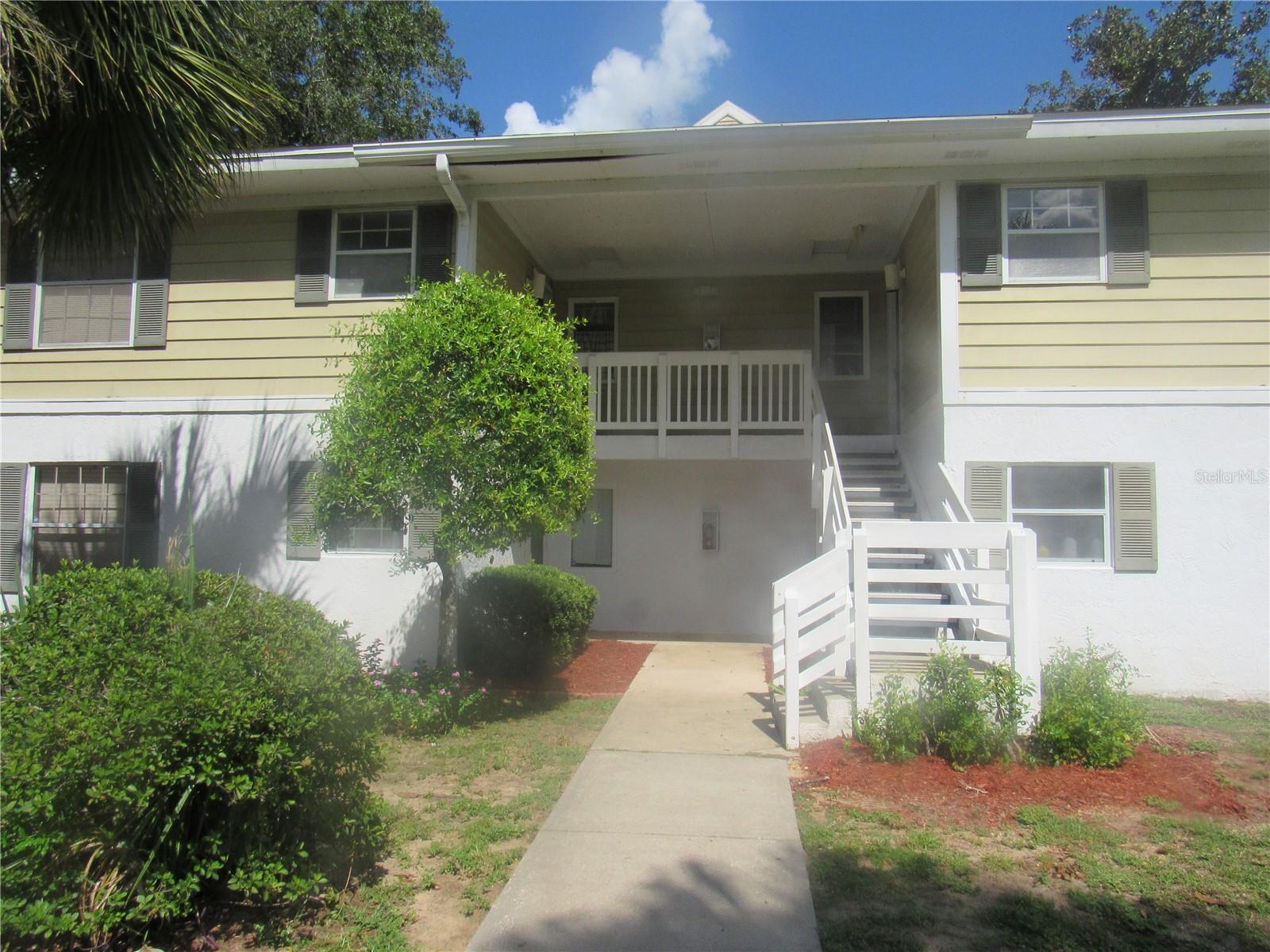 Two Bedroom, Two Bathroom condo at the Fairways in Silver Spring Shores. Second story unit with great view of the golf course and the pool. Just a short walk to the pool on those hot days.