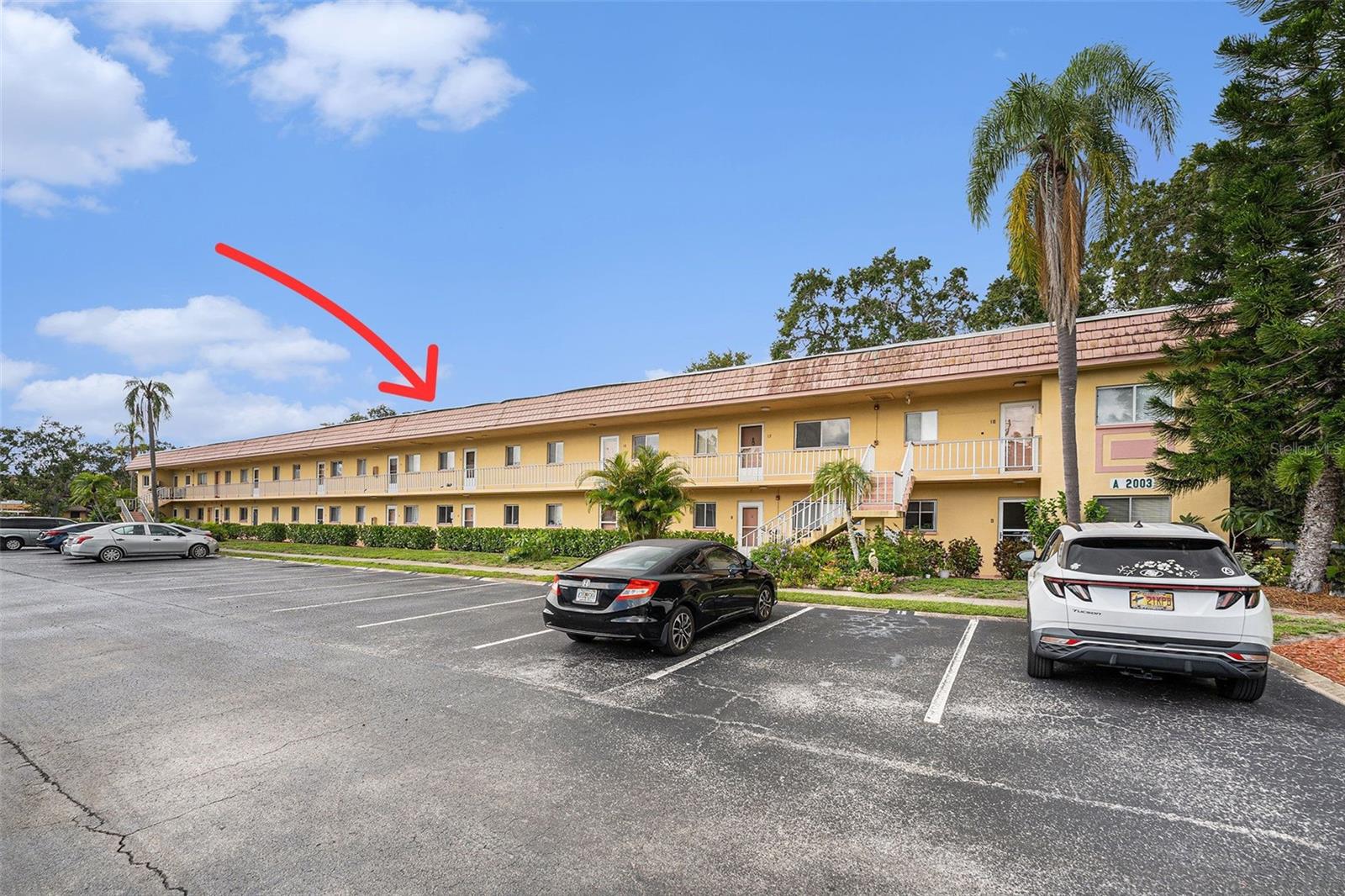Fantastic investment opportunity in Clearwater's desirable 55+ community of Greenbriar! This 1-bedroom, 1-bathroom, second-floor condo comes with a tenant already in place, offering instant rental income. Recently repainted in 2024, this unit features ceramic tile flooring throughout with new carpet in the bedroom and living area, creating a fresh, comfortable space. The open living and dining room combo flows into a well-appointed kitchen with matching appliances and a separate pantry for added storage. The spacious bedroom offers a walk-in closet, plus there’s a separate office space or reading nook near the back window - ideal for work or relaxation. Greenbriar offers fantastic amenities, including a community pool, clubhouse with a library, card room, fitness center, pool tables, shuffleboard courts, and convenient first-floor laundry facilities. You can’t beat the great location - just minutes to Countryside Mall, popular restaurants, shopping centers, nature parks, and a short drive to Clearwater’s world-famous Gulf beaches. Don’t miss this chance to own an income-producing property in one of Clearwater’s most convenient and desirable areas!