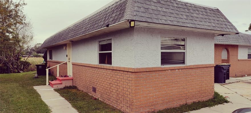 Lakeland Florida 1 bed, 1 bath waterfront rental $750/month. Two off street parking spaces.  Enjoy the lake/conservation views from the back patio or through the great room sliding glass doors.  Open concept great room with living/dining and kitchen combination. The kitchen has a refrigerator/freezer, dishwasher, built-in microwave and a pantry closet. Independent heat pumps in bedroom and great room for the most economical comfort.  Indoor laundry room with washer and dryer included.  Sewer, trash, pest control and yard maintenance included in monthly rent.  Available January 1, 2024. Must meet resident selection criteria and submit rental application prior to showing. Household income is required to be $2,250 or more per month. Security deposit $1500.  No smoking and no pets.  Background and credit checks required.