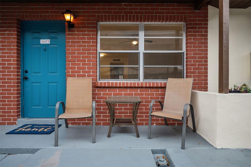 Discover your perfect retreat in the Hill Crest community. This move-in-ready 1-bedroom, 1-bathroom condo offers an exceptional blend of comfort, style, and low-maintenance Florida living. Great for anyone wanting great comfort and space, great for snowbirds too! Walk to the grocery store, bus line away from everything Tampa Bay has to offer. One covered carport space included. Open Concept Living, a versatile, open floor plan, allows for flexible living and a cozy home. Walk-in shower, screened-in rear patio attached to master. No rear neighbors, pool, shuffleboard court, and more!