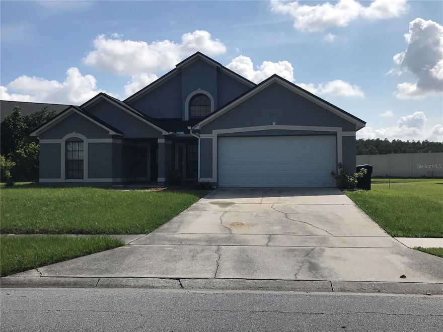 .....Move in ready..... This 3 bedroom/2 bath/2 car garage house offers ceramic tile floor through out the entire house. Enjoy your meal with a beautiful water view everyday from the dinette. Tenant is responsible for lawn maintenance, washer, and dryer. Two month security required!