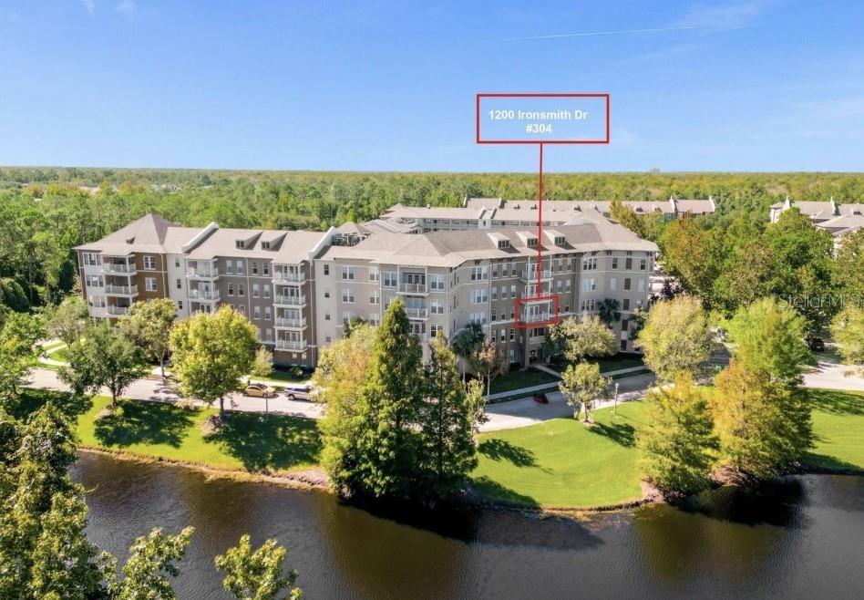 This well-maintained 2-bedroom, 2 Full bathroom condo offers a spacious layout with high ceilings and tranquil lake and conservation views. Situated on the 3rd floor of an elevator building, the home features tile flooring throughout the main areas, with carpeted bedrooms for added comfort. The kitchen includes a cozy breakfast nook and updated appliances, including a Samsung washer and dryer.
Enjoy peaceful moments on the private balcony overlooking the lush preservation area. Additional highlights include a 1-car garage and access to a stunning clubhouse, which is a must-see during your visit.
Located in Artisan Park, Celebration’s most secluded village, residents enjoy exclusive amenities such as a heated pool, fitness center, pavilion, and summer kitchen. You'll also have full access to Celebration’s renowned resort-style amenities including nature trails, parks, tennis courts, a dog park, and a variety of restaurants and shops.