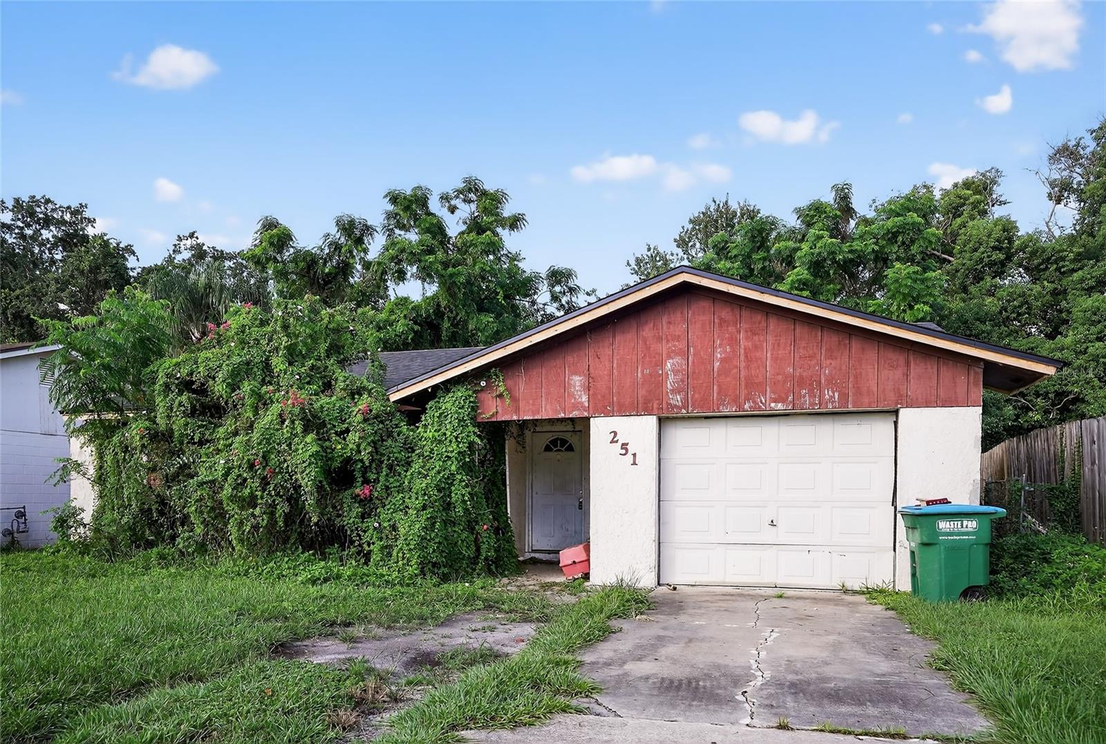 Has a new roof & will be fully trashed out. See realtor remarks for showing instructions.