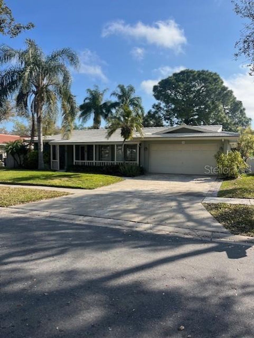 Large 2 bedroom, 2 bath home, lots of living space. Private back yard, over looking pond. Two car garage. Great neighborhood, close to Schools, shopping, Gulf of America.
