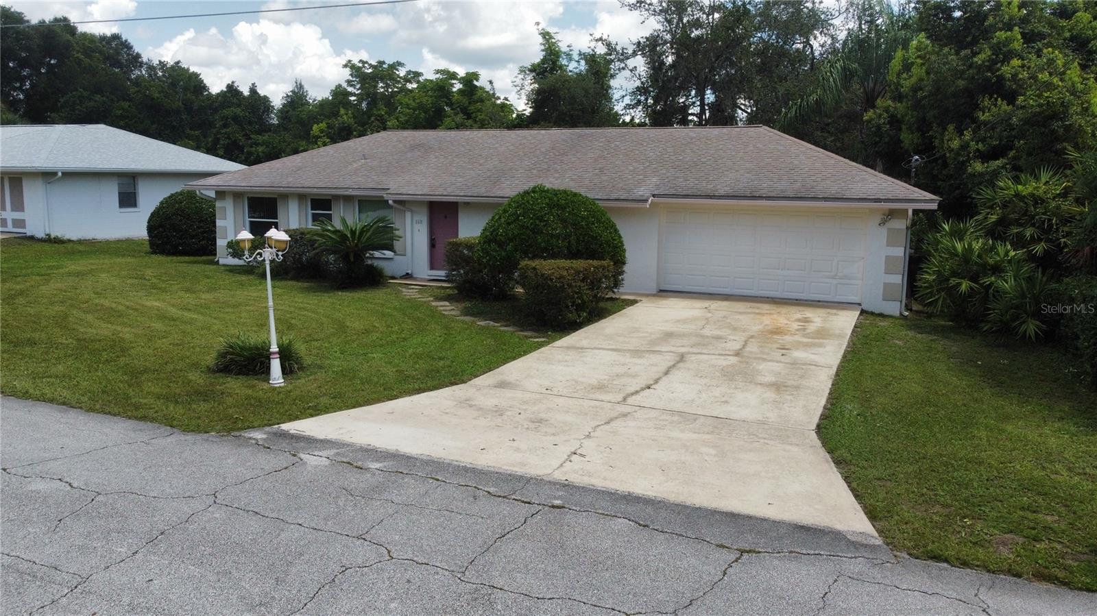 This home is ready and waiting for you NOW!! Incredibly desirable Debary starter or retirement home! 3 bedrooms and 2 full baths with a full 2 car garage. Master Bath features a wheelchair accessible shower. Just under 1/3 of an acre(.30 acres). Features a private screen enclosed in ground pool and a covered 10x15 porch with terracotta tile. This home also includes an unattached 14x16 shed that was formerly used as a studio.
Located in a highly sought-after family neighborhood, you'll find yourself surrounded by friendly neighbors and great schools. Enjoy convenience with nearby parks, shopping centers, local dining options. With easy access to major highways, commuting to work or exploring the surrounding areas is a breeze!
This home is located 2.7 miles from the Debary Sun Rail Train station and less than a mile from Bill Keller Park.
This gem wont last long so call today to schedule your private viewing!