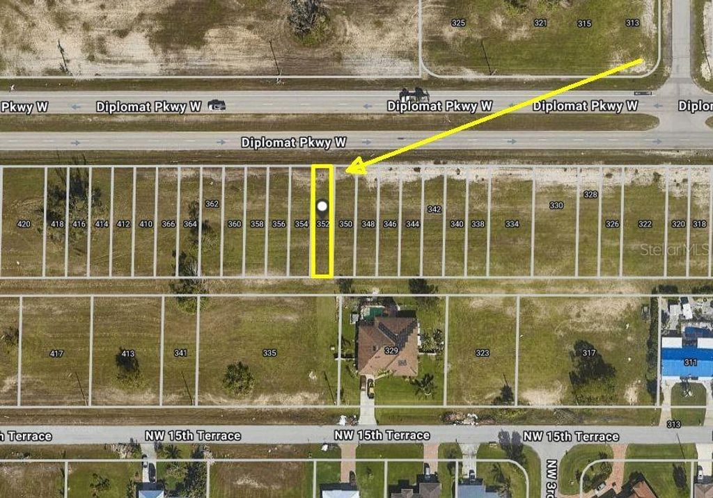 Photo of 352 Diplomat Parkway W, Cape Coral, FL 33993 (MLS # C7516544)