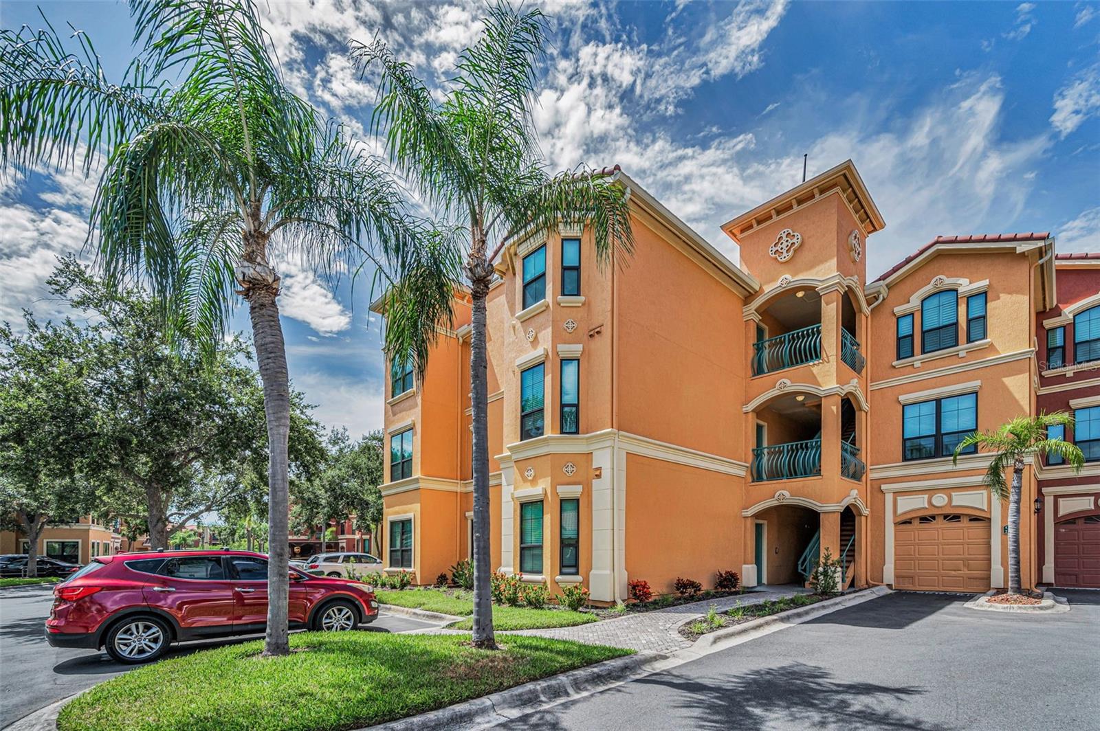 BEST VALUE in The Grand Bellagio, a Waterfront and Gated Community!
This is the largest 2 bedroom floor plan featuring a under-building Garage, private Storage Room, Screened Balcony, and Bonus Room perfect for an office or 3rd bedroom. The open-concept floor plan boasts a spacious living room and separate dining area with abundant natural light. The modern kitchen features white cabinetry, granite countertops, stainless steel appliances, pantry, breakfast nook, and a breakfast bar for casual dining. Sliding glass doors lead to your screened balcony, ideal for enjoying morning coffee or evening breezes.
The private primary suite offers balcony access, an oversized walk-in closet, and a fully renovated spa-like ensuite with a double vanity, custom-tiled walk-in shower with glass enclosure, and designer flooring. The guest bedroom is generously sized with bay-style windows, and the second full bath features a tub/shower combo and custom tile floors. Additional highlights include crown molding, high ceilings, inside laundry with full-size washer and dryer, and a welcoming foyer.
Community amenities include a waterfront pool with cabanas and shaded entertaining area, elegant clubhouse and fitness center, spa, playground, tennis courts, community dock, and car wash station. Boat slips are available for purchase periodically. The Grand Bellagio is a 24-hour gated waterfront community ideally located just minutes from the Gulf beaches, top dining, shopping, entertainment, Tampa, and both airports.
This condo truly checks every box, schedule your tour today!