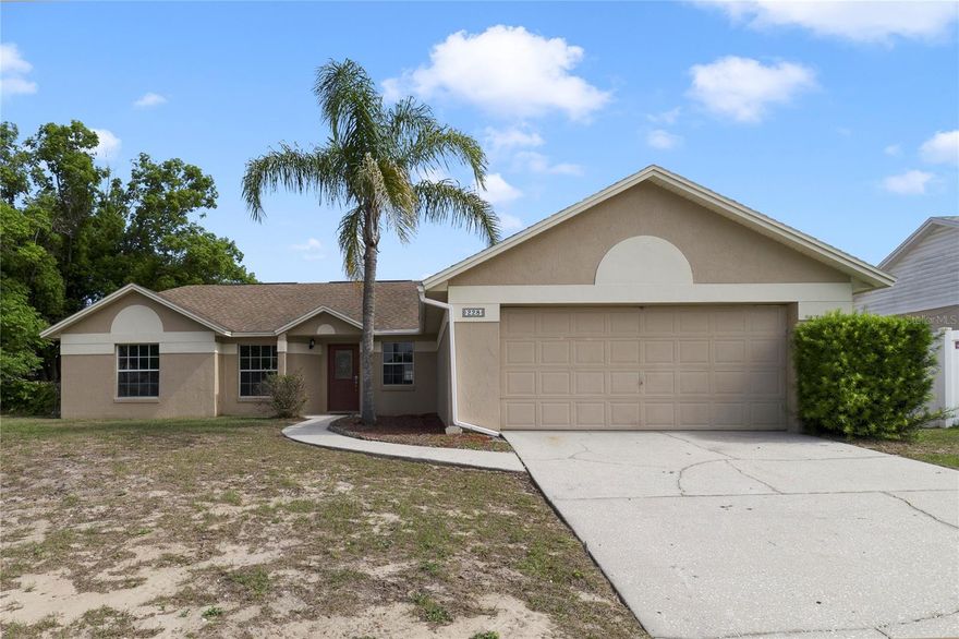 Welcome to this charming 3-bedroom, 2-bathroom home located in Davenport, FL. This property offers a functional layout with recent updates that add both style and peace of mind. The kitchen and bathroom cabinets were replaced approximately two years ago, giving the home a refreshed and modern feel. Major system improvements include a new drainfield installed in 2024. Conveniently located near shopping, dining, schools, and major roadways, this home offers a great opportunity for both homeowners and investors alike.

Buyer and buyer’s agent are responsible for independently verifying all room measurements, HOA information, restrictions, and property details. Information provided is deemed reliable but is not guaranteed and should be independently verified.