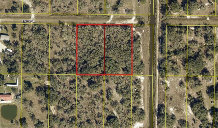 Two adjoining parcels being sold together for a combined total of 2.5 acres, nestled in the peaceful Viking/Prairie area of Okeechobee County. This spacious property offers the perfect setting for your dream home, weekend getaway, or private country retreat. Whether you're looking to build, invest, or simply escape the hustle, this property offers exceptional potential. Enjoy wide-open skies, stunning sunsets, and quiet surroundings with ample space for outdoor living, gardening, livestock, or recreational vehicles. Zoned for agricultural/residential use, providing flexibility for a variety of uses (buyer to verify with county). No HOA and no time limit to build. Conveniently located just minutes from Kissimmee Prairie Preserve State Park and within easy reach of Lake Okeechobee, this location is ideal for nature lovers, hunters, and off-grid enthusiasts.
