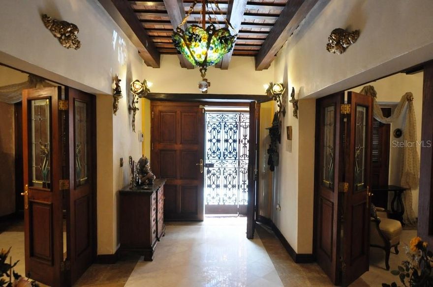 Single standing large home fully Air conditioned, Full of high end details and touches, Has a large living space in first floor with wine cellar, full kitchen with high quality appliances, bathroom and 2 interior courtyards Water reservoir tank. 3 bedrooms on the 2nd floor with 2 full bathrooms together with a family room and the laundry room. Master bedroom has 2 walking closet, large bathroom and dressing room. 3rd floor has a full bedroom with a one and a half bathroom and an additional living area with a kitchenette and direct access to the terrace. On the back part there is the A/C's chiller (not working at moment, fixable), a power plant Connections. There is an additional rooftop area to use as a sun deck or mirador. Structure can be used as residence or change for commercial use, for a hotel or other needs. Serious inquiries only. Furniture negotiable. Includes first right of refusal to 1 undercover private parking (separate deeds) a block away from the property... More pictures available upon request.