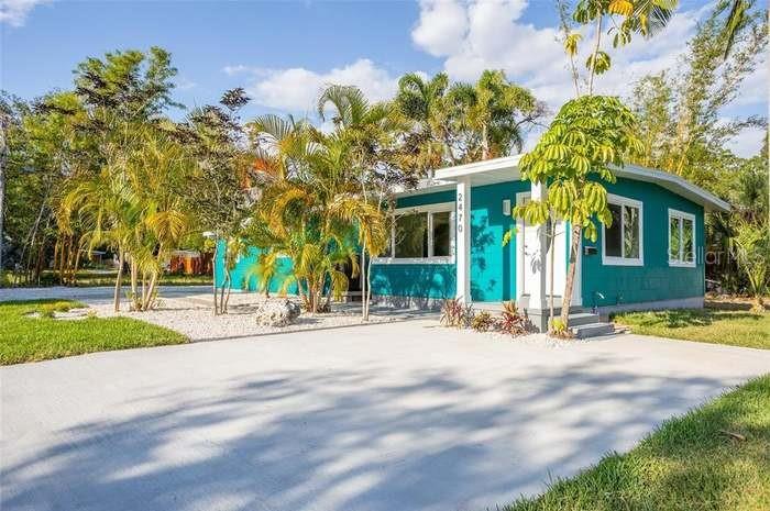 Charming home located in the desirable Gulfport community. This updated 3-bedroom 2-bathroom split-bedroom plan home is just a few blocks away from Downtown Gulfport and the Clam Bayou Marina District. Located NOT IN A FLOOD ZONE, this is the perfect place to call home! Newer Hurricane 3-panel windows were installed throughout the home in 2022, along with new ceramic tile flooring and interior doors. HVAC was installed in 2019, and the roof was installed in 2013. Newer kitchen cabinets, Whirlpool appliances, and granite countertops in the updated kitchen. This corner lot home has plenty of parking for an RV or a boat and features a double driveway. A brand new privacy fence was installed this year. Enjoy having a large inside utility room with a newer full-size washer and dryer, and plenty of closets for storage! Step into the cozy bamboo-covered Lani located off the dining area to sit back and relax. Located just minutes to downtown Gulfport, downtown St. Petersburg, St. Pete Beach, and convenient to 275, with a short 20-30 minute drive to Tampa Airport. Come see why so many choose to call Gulport home! Great vacation or rental opportunities the home has previously rented for $3,000/mo