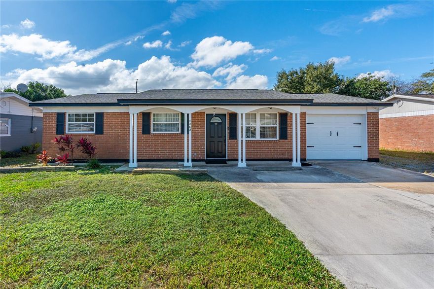 Charming Move-In Ready Ranch in the Heart of Daytona Beach! 

Welcome home to this well-maintained 3-bedroom, 2-bath ranch-style gem offering 1,172 sq ft of bright, open living space plus a massive 300 sq ft air-conditioned bonus room - perfect for a home office, playroom, gym, or potential 4th bedroom!  Double pane windows improve energy efficiency and NO flooding issues at this high and dry residence.

Step inside to find a spacious and functional layout featuring a large living room, well-appointed kitchen with adjacent dining area, convenient interior laundry room, and a 1-car garage that is fully under central A/C - ideal for a workshop or extra cooled storage.  

Recent major updates give you peace of mind for years to come:  New HVAC – 2021, New Roof – 2018, New Water Heater – 2019  

Outdoor living is a breeze with a fully fenced backyard, an 8x10 metal storage shed, and a huge, covered storage/work area with a 12x24 concrete slab - plenty of room for boats, toys, or projects. Added security comes standard with the included surveillance camera system.  

Best of all, this home qualifies for a **low 4.75 pct FHA assumable mortgage** - a rare opportunity to lock in today’s equity with yesterday’s incredible rate (subject to lender approval).  

Centrally located just minutes from shopping, dining, Embry-Riddle, Daytona State College, and world-famous beaches. No HOA restrictions and plenty of parking make this the perfect primary residence, second home, or investment property.  

Priced to sell and ready for immediate occupancy - this one truly checks every box! Schedule your private tour today before it’s gone.