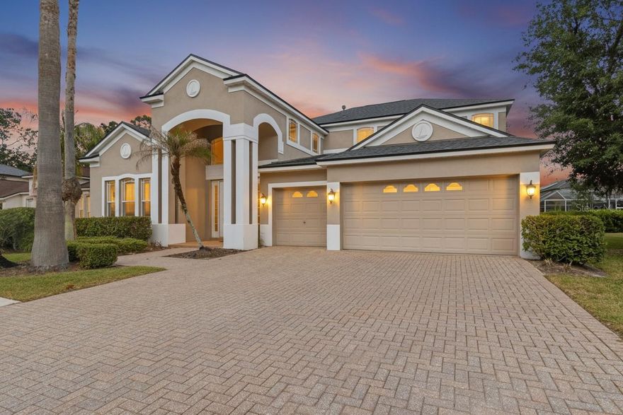 POOL HOME WITH WATER VIEW in the guard-gated community of Cory Lake Isles! Featuring 4 bedrooms PLUS a home office and loft, this impressive home offers the perfect blend of space, functionality, and resort-style living.

From the moment you arrive, a double-door entry welcomes you into a grand foyer designed to impress. The layout is both inviting and easy to navigate, beginning with a formal living room at the front of the home and a beautifully appointed formal dining room with a tray ceiling—perfect for gatherings and special occasions.

Rich hardwood flooring flows through the main living areas, adding warmth and style. The spacious kitchen and family room come together in an open-concept design ideal for everyday living and entertaining. The kitchen features a large island with bar seating, premium stainless steel appliances, a gas range, trash compactor, and abundant prep space. Just off the kitchen, a sunny eating area with bay windows brings in natural light and offers the perfect spot for casual meals, all overlooking the pool and water view.

The first-floor primary suite is a true retreat, offering a large bedroom, two walk-in closets, and a luxurious en-suite bath with dual vanities, a walk-in shower, and a relaxing jetted soaking tub.

Upstairs, a versatile loft provides additional living space—ideal for a media room, play area, or second lounge. Generously sized secondary bedrooms and a dedicated home office give everyone the space they need for work, rest, and play.

Step outside to your private outdoor oasis, where an extended screened lanai showcases a sparkling pool, a large covered area for relaxing or entertaining, and peaceful water views that create the perfect backdrop for Florida living year-round.

Located in Cory Lake Isles, one of New Tampa’s premier guard-gated communities, residents enjoy a true resort-style lifestyle centered around a ski-sized lake. The community features a private Beach Club, lagoon-style pool with waterslide, fitness center, tennis courts, parks, and more—all surrounded by palm-lined streets and lush landscaping. With easy access to I-75, shopping, dining, and top-rated schools, this home offers the best of both privacy and convenience.

? Don’t miss your opportunity to experience this incredible home—schedule your private showing today and come see why Cory Lake Isles is one of Tampa’s most sought-after communities!