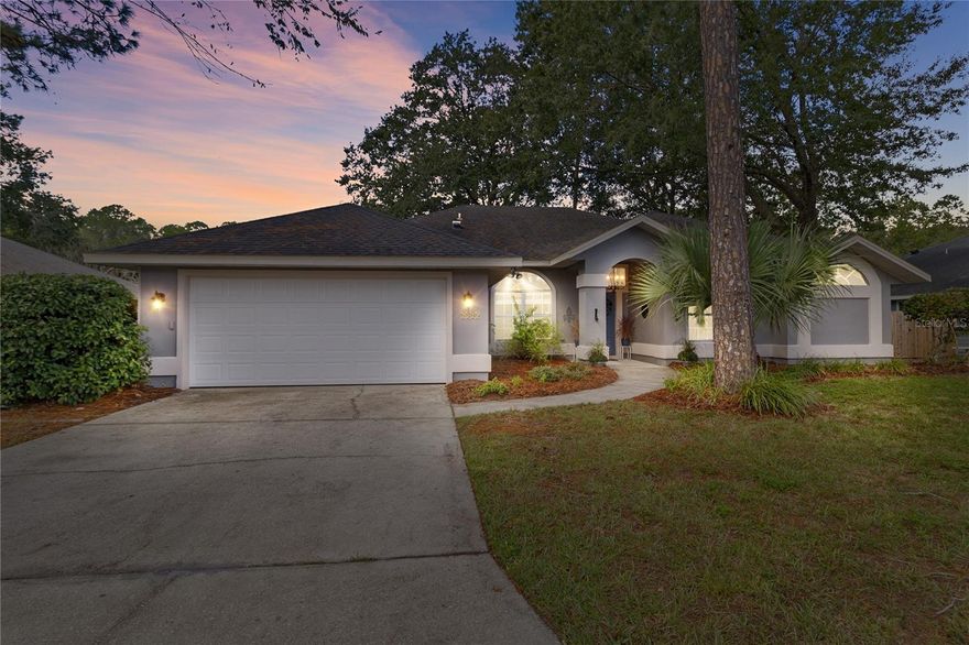 Welcome to this beautifully maintained 3-bedroom, 2-bathroom home with a dedicated office located in the desirable Mile Run community. The home is truly move-in ready and features a bright, open layout with a cozy wood fireplace and year round sunroom with picture windows—perfect for relaxing or entertaining. The kitchen is equipped with stainless-steel appliances including a new Whirlpool refrigerator and disposal. The spacious primary suite includes double sinks, a large jetted soaking tub, and a separate shower. Recent updates include a new gas hot water heater (2025), new disposal (2025), garage door and opening system (2023) and HVAC cooling and furnace system (2024), offering peace of mind and energy efficiency.  Most of the home's flooring is luxury vinyl plank with tile in the bathrooms and newly installed carpet in the second and third bedrooms. Additional highlights include a 2-car garage and a private fenced backyard, ideal for outdoor enjoyment. Wiring for a hot tub has been installed at the back of the house. The chicken coop may stay or be removed. Nestled on a quiet street, this GW Robinson-built home offers access to fantastic neighborhood amenities such as a community pool, clubhouse, tennis courts, racquet ball courts, and playground. All for a very LOW HOA FEE. Great location for outdoor enthusiasts to enjoy leisure activities, walking, biking, etc., in close proximity to the Four Creeks Nature Preserve. Also, conveniently located near shopping and everyday essentials. Don’t miss the opportunity to make this wonderful home yours—schedule your showing today!