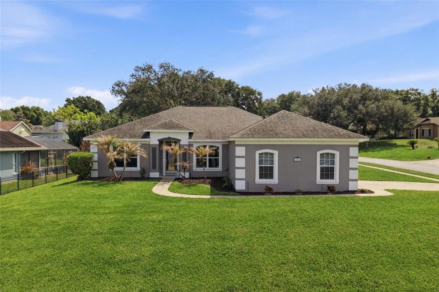 Bright and cheery…crisp and clean…updated and well-maintained. This beautiful, move-in ready home is centrally located with easy access to shops, restaurants, entertainment, lakes, and all that Clermont has to offer.

A gem of the hills, this single-story, split floor plan home showcases three bedrooms (two with access to the lanai), a dedicated office/den, two full baths, an open concept eat-in kitchen and great room, open dining room area, crown molding throughout, and fully screened and heated saltwater pebble tec pool and spa in a retreat-like outdoor living oasis, complete with covered seating areas, fenced-in backyard, pavered grill area, solar-heated outdoor shower, and both mature and brand new landscaping.

Upgrades include: interior and exterior paint; premium kitchen cabinets and quartzite countertops; updated primary ensuite bathroom featuring dual shower heads, separate soaking tub, and freshly painted vanity; bathroom countertops and humidity sensing exhaust fans; flooring, light fixtures, electrical outlets, light switches, ceiling fans, and vent covers throughout; blinds; and smart-controlled devices including the home’s thermostat and pool/spa features. Additionally, the pool motor and salt cell have been updated, garage cabinetry has been added, the garage has a utility sink in it, and there is a pulldown screen enclosure for the garage door opening, so you can enjoy even more indoor-outdoor living. THIS HOME IS TRULY MOVE-IN READY! And to provide additional peace of mind, the roof was installed in 2017 – some shingles replaced and new air vents installed in 2025, HVAC in 2018, and a new water heater in 2020. Finally, there is also community access to benches, grills, and a dedicated beach area on Lake Minnehaha (on Lakeshore Drive) – provided in a low cost HOA run by the community. You’ll get all of the above and enjoy a home that has been meticulously loved, inside and out, including professional pest control, lawn care, house cleaning, and pool services. ALL THAT’S MISSING IS YOU!

Call today to schedule a showing, so you can move right in and start enjoying the Central Florida lifestyle!