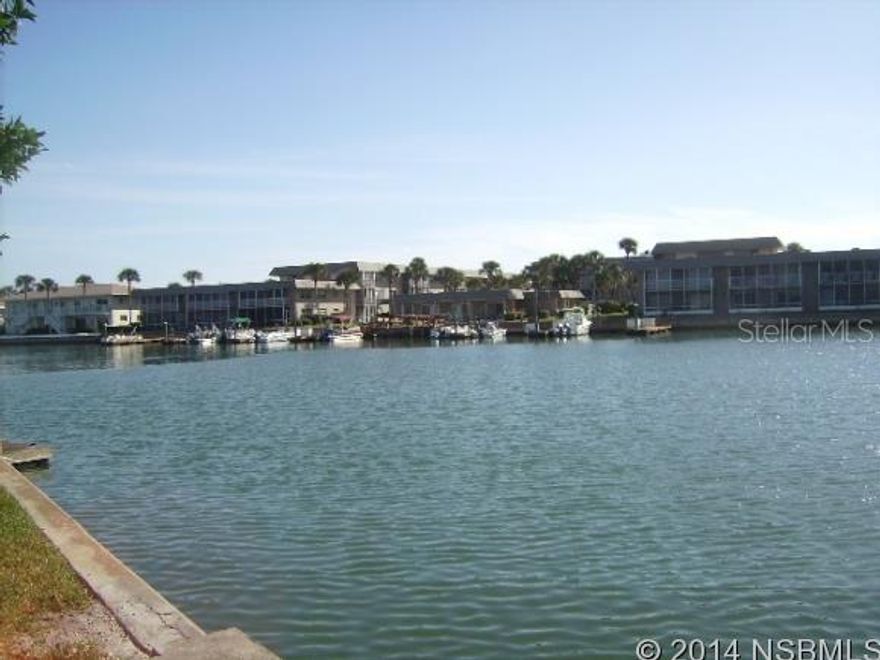 UP-DATED WATERFRONT 2/2 UNIT WITH A VIEW.    ALL NEW WINDOWS, HURRICANE SHUTTERS AND A GUEST/OFFICE ROOM WITH MURPHY BEDS & OFFICE CABINETS TO MATCH.  NEW WINDOWS - HURRICANE SHUTTERS. MOVE RIGHT IN, COMPLETELY FURNISHED. PLUS SHORT WALK TO BEACH, SHOPPING & RESTAURANTS ON FLAGLER & CANAL.  COMPLEX AMENITIES INCLUDES FISHING DOCK, BOAT SLIPS WHEN AVAILABLE, PUTTING GREEN, SHUFFLE BOARD & CLUBHOUSE & COMMUNITY ACTIVITIES.  A MUST SEE. ;Water: City