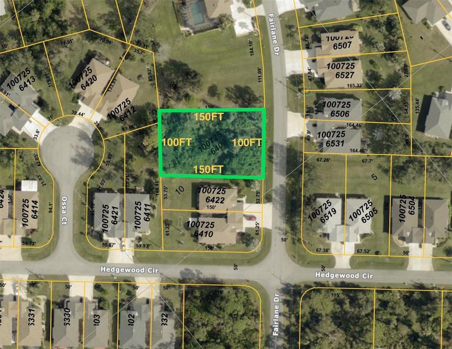 Discover the potential of this 100' x 150' oversized lot, perfectly situated for multi-family development. Located in a charming, established neighborhood, this property offers the rare advantage of public water and sewer access without the restriction of HOA 

Strategically positioned for commuters, you are minutes away from both I-75 and Tamiami Trail, Gulf beaches, shopping plazas and all other amenities. 
***Seller has lead several properties for sale in this neighborhood.