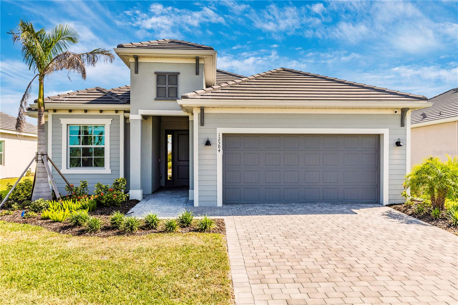 Immaculate 4BR/2BA single family home located in Wellen Park Golf & Country Club! This beautiful home offers an open-concept layout with abundant natural light, a spacious kitchen, and a versatile den with work station desk and a super comfortable couch that opens up to king bed. Enjoy serene views, high ceilings, and quality finishes throughout. Home features quartz countertops, stainless steel appliances, pantry and lots of cabinets already stocked for your culinary needs. Primary suite has walk in closets and king bed, 2nd and 3rd bedrooms have queens beds, large living room and dining rooms with a screened in porch with no houses behind this one. This home includes a golf membership and access to resort-style amenities such as pickleball & tennis courts, fitness center, spa, bocci ball, tiki bar, dog park, and more. This home is close to downtown Wellen Park which offers shopping and restaurants and nightly entertainment. Also close to 5 of Southwest Floridas beautiful beaches. Monthly rental includes all linens and towels and beach chairs! Call today for availability! Small dogs welcome!