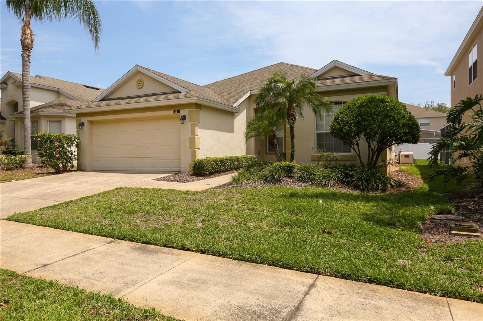 Don't miss out on this lovely 3 bed 2 bath spacious single story home located on the ever popular gated community of The Hamlet at Westhaven, Davenport. Close to Highway 27 and minutes from the local Theme Parks. This home has an open floor plan with living dining and kitchen areas being centrally located in the middle of the home with bedrooms on the right side of the home. Take a step through the formal living and dining area into the kitchen with breakfast nook and enter the family room which has access to the covered lanai and pool deck area. This home is fully furnished. A large Master bedroom with private bathroom, (master bath has roman tub and separate showering facilities) there is also private access from the primary bedroom to the pool deck area.