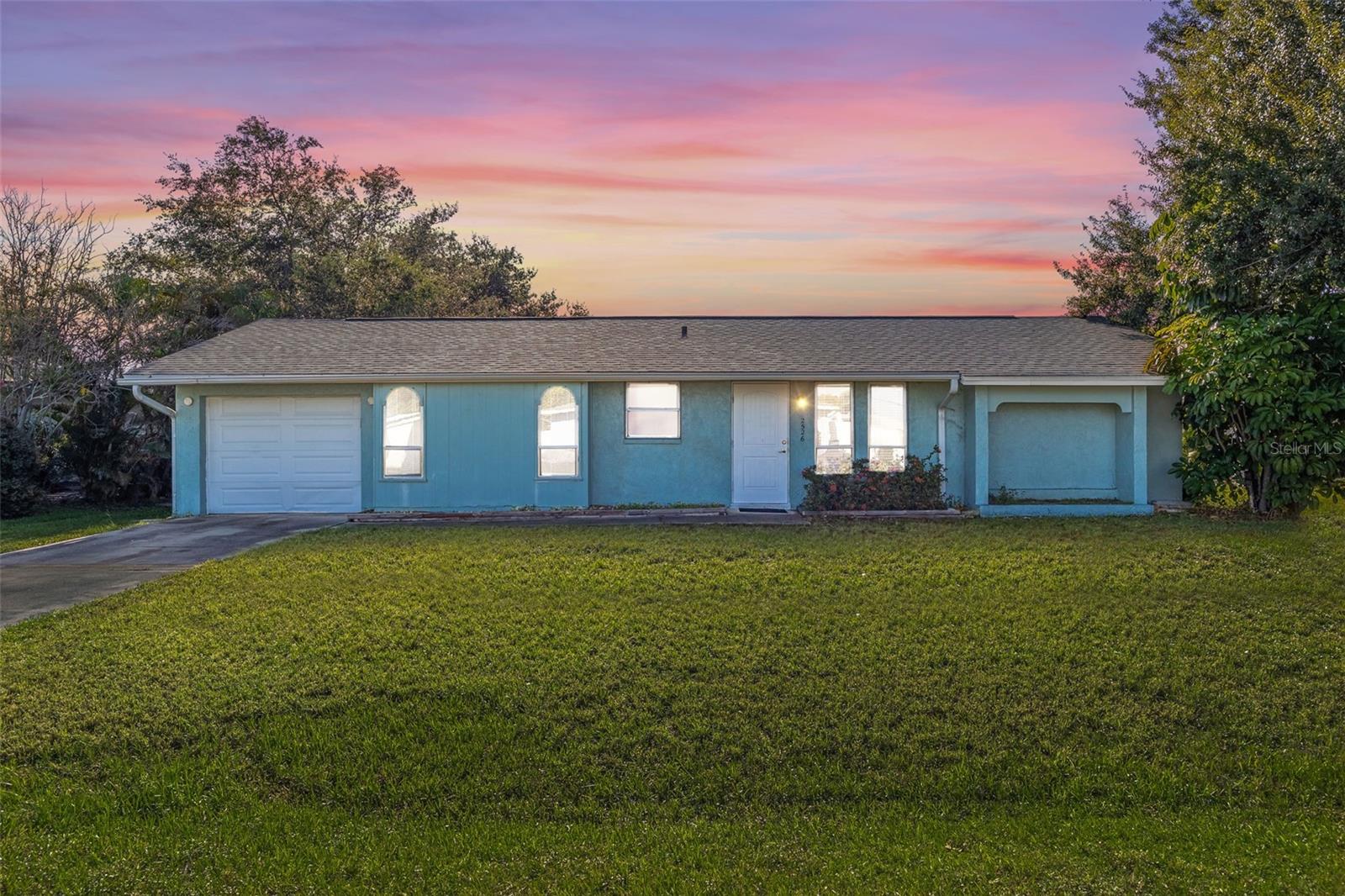 This affordable gem is perfect for a first-time homebuyer or investor seeking a solid rental opportunity. With NO flood insurance required, this home offers peace of mind and lasting value. You'll love the eastern rear exposure, large screened lanai, and spacious, fully fenced backyard — ideal for morning coffee or weekend gatherings. Inside, enjoy LVP flooring, a 2022 roof, and an electrical panel that was replaced in 2012. The deep garage provides extra storage or a great workshop setup. Located just over a mile from the hospital and right around the corner from Maple Leaf Golf & Country Club, with plenty of nearby restaurants and stores. Only 15 minutes to Punta Gorda Airport and 3 miles to I-75 for an easy commute. Move-in ready and full of potential. Don’t miss this one!