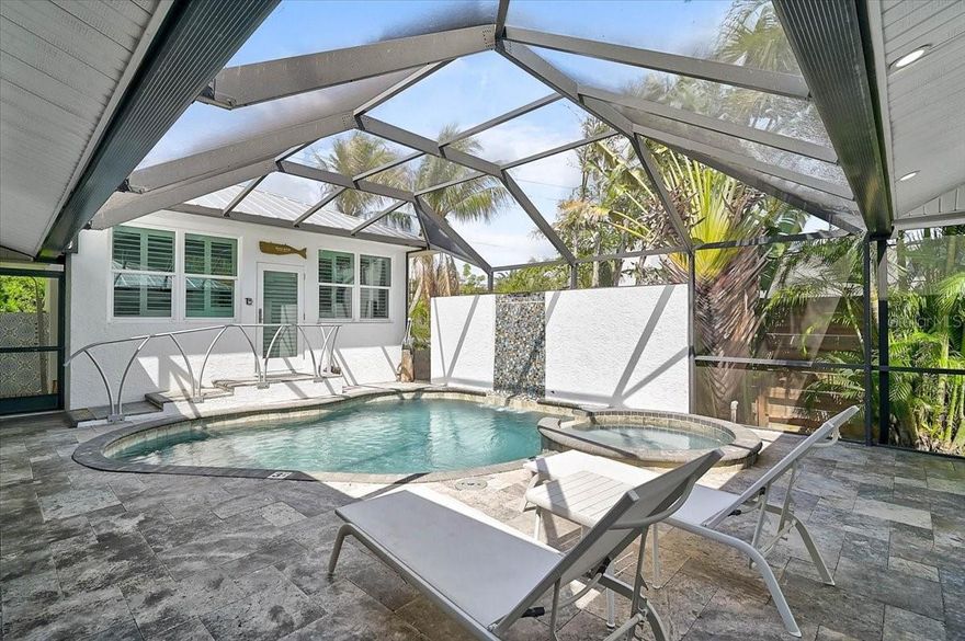 Elevated Coastal Living Meets TURNKEY Income on Siesta Key

Welcome to 3515 La Paloma Ave, a fully reimagined coastal retreat located within the city limits on the north end of Siesta Key, offering luxury living with strong short-term rental potential. Perfectly positioned just minutes from multiple beach accesses and just steps from Beach Access #1 on Shell Rd. along Big Pass this property delivers effortless access to the sand and water, while also offering convenient access on and off the island to the Sarasota mainland.

Situated in a prime North Siesta Key location with a strong weekly rental history, this home presents a rare opportunity to blend lifestyle and income in one of the most desirable coastal markets in the country.

This high-elevation property provides added peace of mind with no history of flood damage or water intrusion, while still being close to everything that makes Siesta Key so sought after, including Siesta Key Village and the world-famous Siesta Key Beach.

The main residence features 4 bedrooms, 3 bathrooms, and just under 2,300 square feet of living space, fully renovated with high-end finishes and a light, modern coastal design. Throughout the home, you’ll find Miami-inspired designer tile work that adds a unique, boutique feel rarely seen in the area.

Step outside into your private courtyard-style backyard oasis, where indoor-outdoor living takes center stage. Enjoy a screened pool and spa, a custom waterfall feature flowing into the pool, and a fully equipped outdoor kitchen with a nearby outdoor shower all just steps from the main living areas.

What truly sets this property apart is the private guest residence a 2-bedroom, 1-bath suite with its own entrance and a stylish dry bar. Currently producing strong income, this space is ideal for short-term rentals, guests, or multigenerational living.

Whether you’re in the main home or guest residence, the layout creates seamless access to your backyard retreat, offering privacy, flexibility, and a true resort-style experience.

Live the Siesta Key lifestyle while generating income all from a high-and-dry, designer-finished coastal compound in one of the most sought-after locations on the island.
