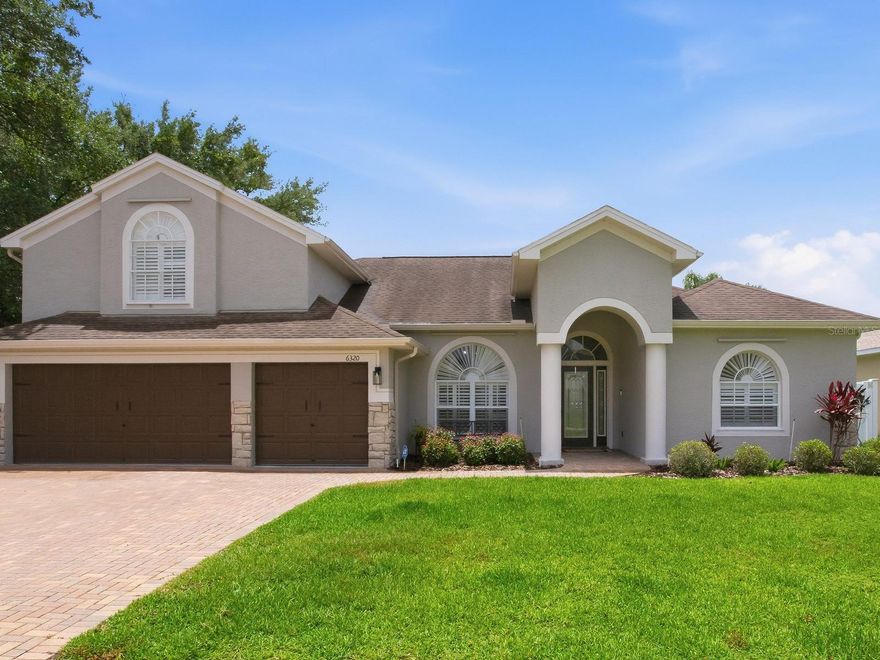 Tucked away in a peaceful Citrus Park/Carrollwood setting, this stunningly transformed 4-bedroom, 3-bath home is the retreat you’ve been searching for. Thoughtfully renovated from top to bottom, the heart of the home is a true chef’s kitchen featuring GE Café appliances, pot filler, quartz countertops, a large island with seating for five, and a wine fridge — all complemented by LVP flooring throughout, elegant sconce lighting, an added study, and spa-inspired bathrooms refreshed with granite countertops, updated fixtures, and hardware.
One of the home’s most unique and desirable features is its exceptional privacy — with no direct neighbors in front, beside, or behind the property, creating a quiet, secluded setting that’s hard to find in Tampa Bay.
Step outside into a private paradise built for entertaining and relaxation. The backyard boasts an outdoor kitchen, a concrete patio with an 18x12 gazebo, a bistro sitting area, and a stunning pool and spa shaded by a sail — all overlooking a serene private pond. A vinyl privacy fence, added shed, and fully repainted exterior round out the outdoor experience beautifully.
Smart whole-home upgrades bring peace of mind and efficiency, including a generator transfer switch, replaced air ducts, garage ceiling storage, and a stacked laundry room with added cabinetry. Every detail in this home was chosen with intention — creating a lifestyle, not just a living space. Schedule your private showing today.