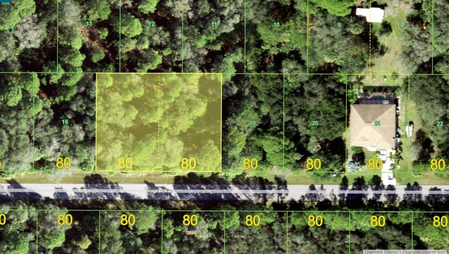 DOUBLE LOT! No HOA, deed restrictions or CDDs!!! Don't wait until demand exceeds supply!! Not in a area requiring Scrub Jay mitigation per the Charlotte County Property Appraiser website 1/23/23 -please reconfirm during due diligence. This great Residential Single Family Home zoned lot in beautiful Port Charlotte is just waiting for you!! This is nearly a quarter of an acre of the sunny Florida dream. Although out in the scenic Florida landscape, this lot is still conveniently located to shopping, dining, banking, etc. New construction is everywhere you look and you can be part of the action. Information about builders available upon request. Also perfect for self-directed IRA's, 401K's and other investment portfolios. 16.5 MILES TO THE ENGLEWOOD BEACH!