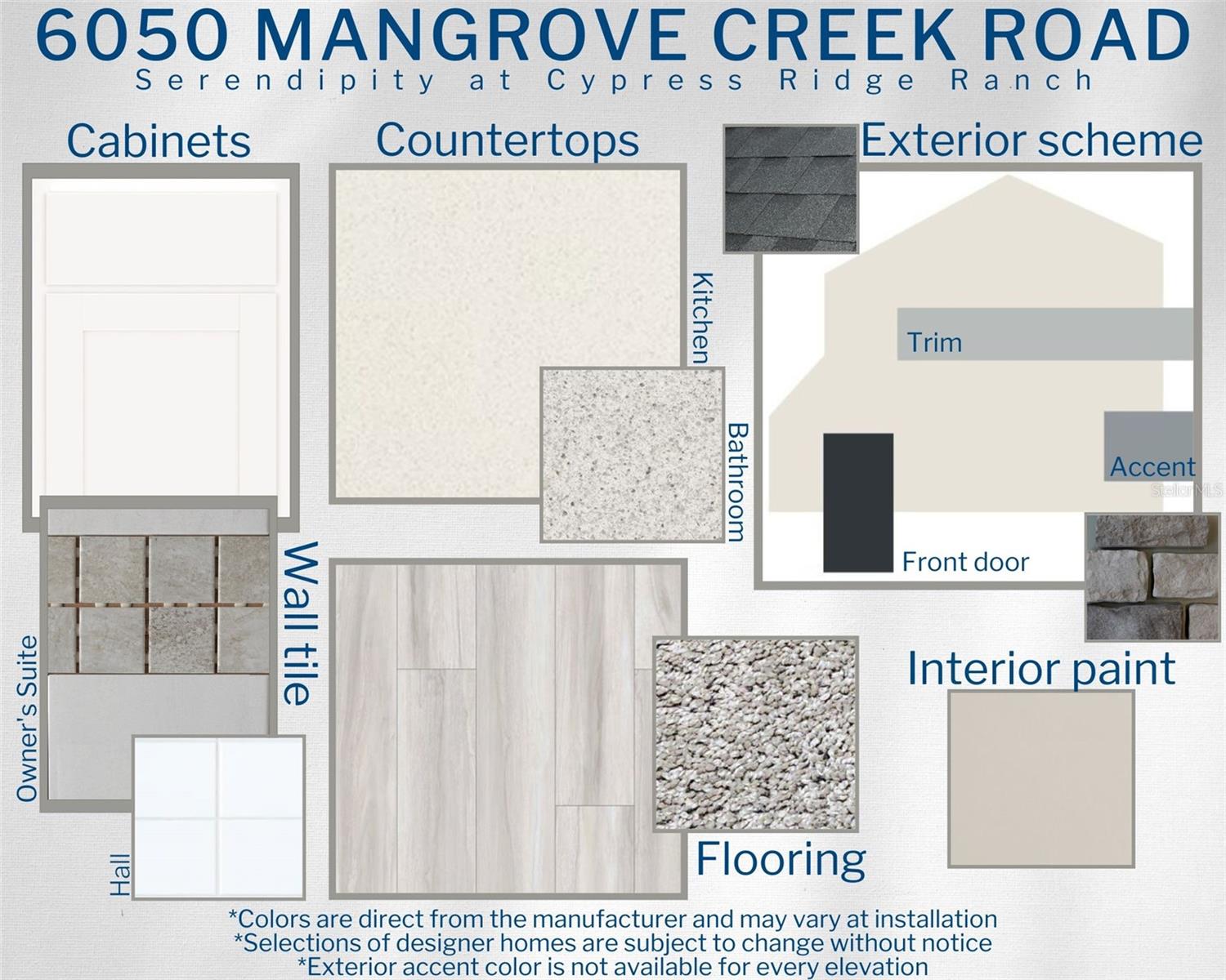 6050 MANGROVE CREEK ROAD