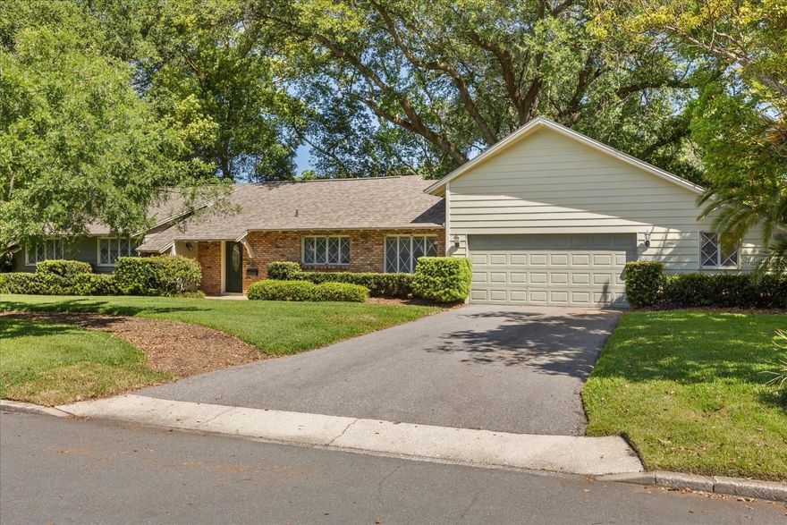 Welcome to a rare opportunity in the beautiful neighborhood of Druid Hills in Maitland—this charming single-family home is on the market for the first time in 45 years. Built with solid block construction, this home offers exceptional durability, structural soundness, and reliable weather resistance, giving peace of mind for years to come. Situated on an expansive and highly desirable corner lot, the property provides a unique blend of privacy, space, and long-term potential. With .41 acres of land, this double lot offers endless possibilities, whether you’re looking to enjoy the generous yard or explore the option to split it into two separate parcels.

Inside, the home features 3 bedrooms and 2 bathrooms across 1,623 square feet of thoughtfully designed living space. A spacious layout provides comfort and functionality, while large windows invite in natural light, creating a warm and welcoming atmosphere throughout. The 2-car garage offers ample storage and convenience, complementing the home’s practical appeal for everyday living.

Outside, the oversized lot is truly the standout feature—lush, open, and full of potential for outdoor living, expansion, or future development. With its prime location, generous lot size, and first-time availability in decades, this is a one-of-a-kind opportunity you won’t want to miss.