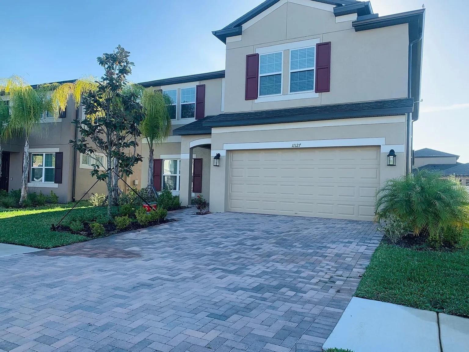 Beautiful 5-bed 4-bath 2 story 2023 built single family home of 3316 Sqft.
Available for rent from 1st Sept 2025.
Location: Sundrift, K-bar Ranch, New Tampa.
Facing: Garage facing West with great advantage of morning sunlight in backyard, lenai, living & kitchen areas and in master bedroom in 2nd floor. You can escape from Florida heat from afternoon in backyard with perfect shade and nice breeze, you will love the tea-time and family gatherings or hang outs with friends in backyard.
1st floor:
2 car garage, driveway with pavers (with sealing done recently)
Beautiful laminate flooring
Gorgeous modular kitchen with white quartz countertop, dark brown cabinets, large island, walk-in pantry.
Spacious living area, breakfast & large dining areas with lots of windows with great ventilation
1 bed room & 1 full bath
Lenai with screen and a spacious backyard
Security screen with camera and other controls
All new and beautiful appliances, Samsung bespoke 4 door refrigerator, spacious laundry room with washer & dryer
2nd floor:
Very spacious loft/game room
Master bedroom with large bath, walk-in shower & soaking tub. 2 walk-in closets including one in bathroom
1 bedroom with attached full bath
2 bedrooms with common bath.
HOA Amenities includes Pool, Tennis, Ping-pong, Pickleball courts and kids playground.
Tenant responsible for electricity & water. Owner takes care of HOA (Trash, sewer, etc.) and complete lawn care also by owner.
Close to Bruce-B-Downs, I-75, SR-56, SR-54 & shopping
Schools: Pride Elementary, Benito Middle School
Owner takes care of complete lawn maintenance, pest control. No additional charge for Trash, Sewer, these are covered in the Rent
Tenant responsible for Electricity and Water.