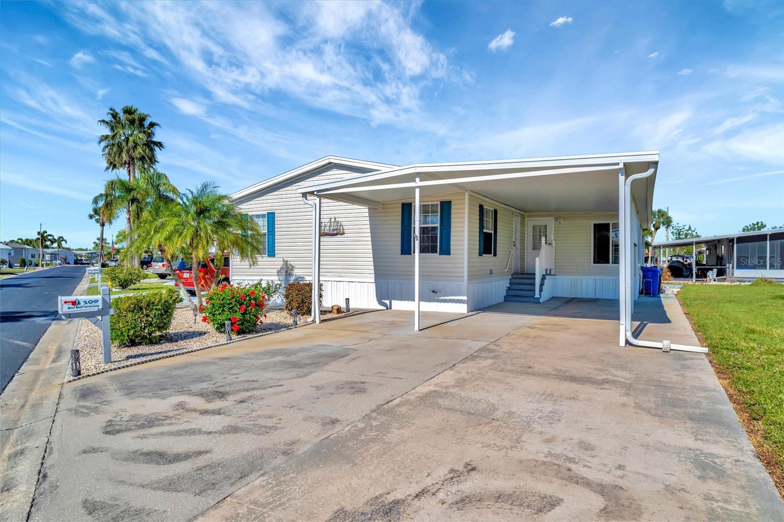 Caribbean Isles is a vibrant 55+ waterfront, gated community where friendly neighbors, endless activities, and a true sense of belonging make every day feel like a getaway. This stunning 3-bedroom, 2-bathroom home checks all the boxes! As soon as you step inside, you’ll be captivated by the open floor plan, flooded with natural light and thoughtfully designed upgrades. Beautiful laminate floors throughout, complemented by stylish new light fixtures and ceiling fans. The kitchen is a dream, featuring newer appliances, a large pantry, and generous countertops, making meal prep and entertaining effortless. The home has had in new roof-over and windows installed. The highly desirable split floor plan ensures privacy, allowing guests to enjoy their own retreat separate from the primary bedroom. Your primary en-suite bathroom is complete with a soaking tub for two, a walk-in shower, and a double vanity sink, and linen closet are conveniently located within the bathroom, offering optimal use of space and organization.
Outdoor enthusiasts will love our kayak and boat launch facilities, offering direct access to the beautiful waters of Tampa Bay. If you enjoy a little friendly competition, our bocce ball, shuffleboard courts, and horseshoe pits are the perfect place to challenge friends and make new ones. When it’s time to relax, our heated community pool is open year-round for endless enjoyment. Inside our clubhouse, there’s always something happening. Whether you’re getting creative in the craft room, joining a game of pool, cards, indoor bar shuffleboard, or darts, or simply socializing with neighbors, you’ll always feel at home. Enjoy a wide variety of activities from themed dinners to lively dances.
Located conveniently between Tampa and Sarasota/Bradenton, you’ll have quick access to gorgeous beaches, exciting amusement parks, and a world of nearby attractions—all just a short drive away. We invite you to experience Caribbean Isles for yourself. Come visit and see why so many call Caribbean Isles “HOME”!