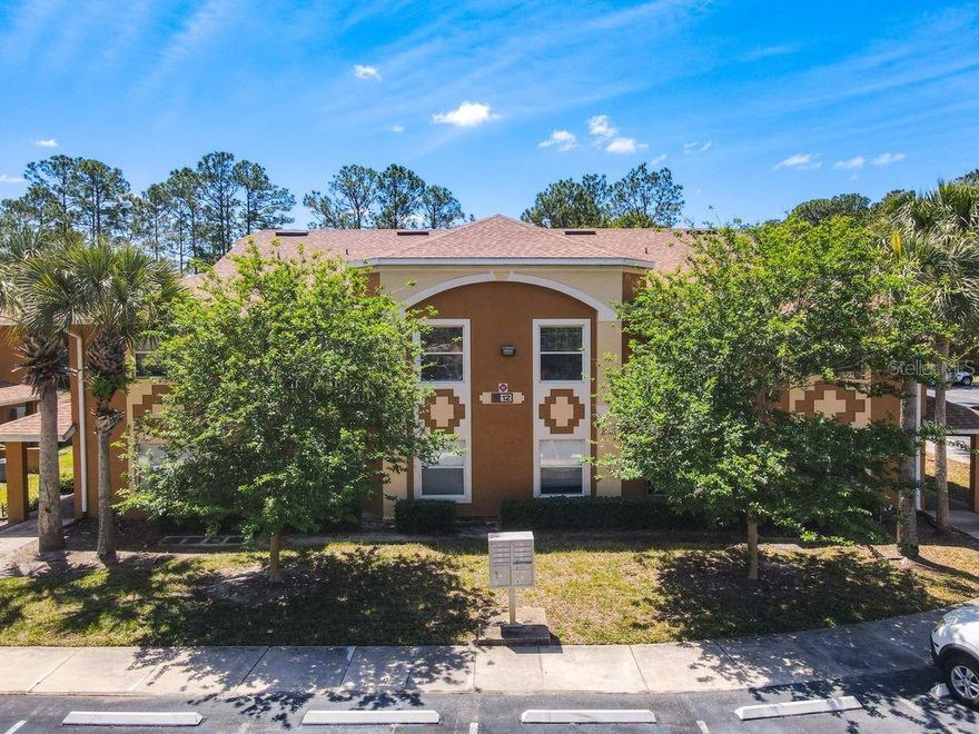 Welcome to this beautifully maintained 2 bed/2 bath condo that offers the perfect blend of comfort, convenience and easy Florida living. Only 6 miles to Flagler Beach!!! Move In Ready, with a fresh coat of paint and newer laminate flooring (2023) it's light-filled open space design feels both airy and cozy while the layout flows effortlessly. The kitchen is perfectly positioned for both functionality and connection, so you’re never far from the action. Relax in your spacious Master suite that offers a generous walk-in closet and private bath with ceramic tile shower. Enjoy morning coffee or evening meals on your private balcony to start the day or for entertaining guests. Water filtration system and Washer & Dryer are included.

Palm Pointe offers amenities including a Large Clubhouse with a Community Pool and Spa, Fitness Center, an outdoor picnic area for grilling, and Volleyball court. Don't wait to make this property your new home or smart investment.