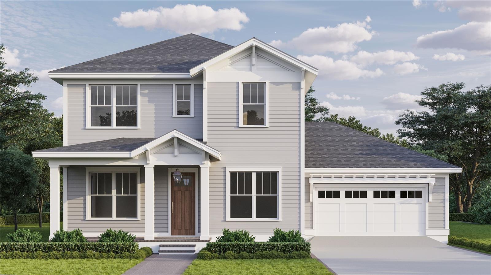 Pre-Construction. To be built. Estimated Completion: Summer 2026
Nestled on a desirable corner lot in St. Pete’s prestigious Allendale Terrace neighborhood, this custom-built 5-bedroom, 3-bathroom home combines luxury, functionality, and style. Enjoy the charm of tree-lined, brick streets and the peace of mind that comes with being OUT OF THE FLOOD ZONE – No Flood Insurance Required.
This home was designed by the renowned Canopy Builders with the modern homeowner in mind, it will feature the finest craftsmanship and materials, blending sleek, contemporary style with timeless elegance. This oversized lot accommodates a rare front loaded plan making the home easily accessible.
The heart of the home will be a chef-inspired kitchen, complete with top-of-the-line appliances, custom cabinetry, a large center island, and premium countertops. A spacious open floor plan will seamlessly connect the gourmet kitchen, dining area, and living room, perfect for both intimate family gatherings and entertaining on a grand scale. The great room will offer expansive windows that flood the space with natural light, while also providing stunning views of the pool and lush surroundings. The luxurious master bathroom boasts two walk in closets, and a bathroom with a private water closet, dual vanities, a relaxing soaking tub, and an oversized walk in shower.
Take advantage of a rare opportunity to personalize your dream home with the guidance of an in-house designer from the Canopy Builders team. A generous design allowance gives you the freedom to select custom finishes that reflect your unique style, all while meeting the highest standards of luxury. Don’t miss your chance to create a one-of-a-kind residence in one of the area’s most desirable neighborhoods.