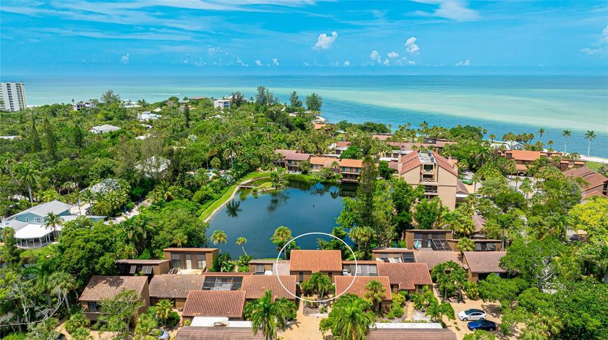 Sandy Cove – 2-Bedroom Vacation Rental! Available Nov 1 and beyond! Private Beach!
The owner is offering unbelievable seasonal rates!
Located in the sought-after Sandy Cove Community, just steps from Siesta Village with its own private beach and breathtaking Gulf sunsets. Fully turnkey furnished and ready to enjoy!