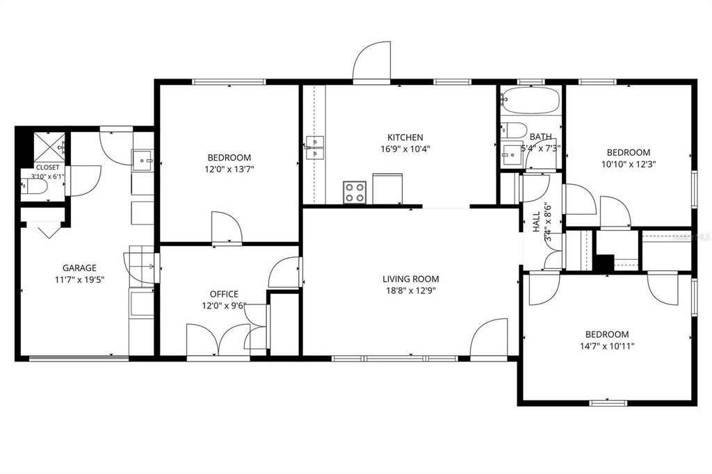Photo of 3641 Queen Street N, St Petersburg, FL 33713 (MLS # TB8559620)