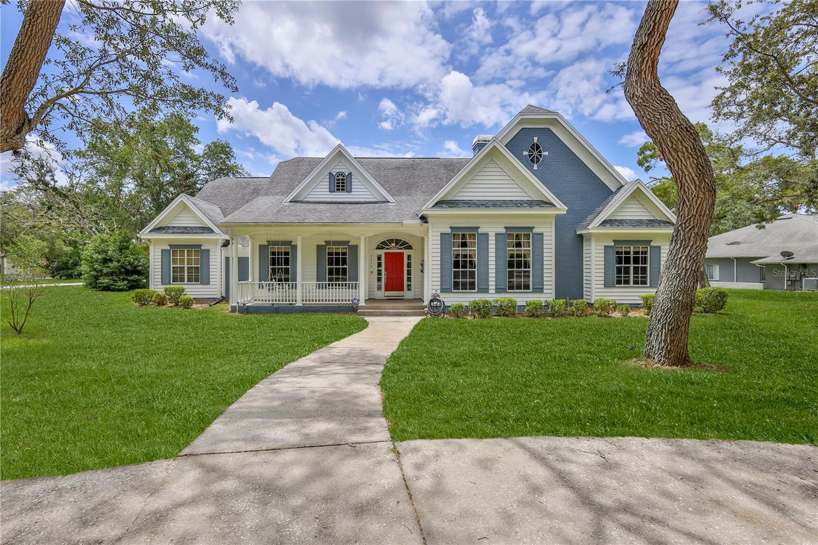 Elegant 3-Bedroom Pool Home on a Corner Lot in a Gated Community! Welcome to this beautifully upgraded 3-bedroom, 2.5-bathroom residence with a 2-car oversized garage, set on a spacious corner lot with mature landscaping, a circular driveway, and paver side drive. This home offers a perfect blend of classic style and modern convenience in a secure gated community.
Step inside through the inviting foyer and you'll find:
A formal dining room featuring rich hardwood floors, wainscoting with chair rail, and triple crown molding beneath soaring 10-foot ceilings.
A formal living room with 12-foot ceilings, elegant crown moldings, and abundant natural light. An adjacent office with built-in shelving, a window seat with bench storage, tile floors, and dedicated electrical.
The open-concept family room includes:
A cozy gas fireplace, Hardwood floors, A built-in dry bar with upper electric access for your entertainment needs, Seamless flow into the kitchen and views of the pool.
Enjoy cooking in the chef's kitchen, complete with:
Granite countertops, Crisp white wood cabinetry, Tile flooring, A large center island, Double wall oven with built-in microwave, Propane gas cooktop with 5 burners and griddle attachment, Two stainless steel refrigerators, A walk-in pantry with motion-activated lighting, Custom dining area with an L-shaped banquette and storage.
The split floor plan offers privacy for the spacious primary suite:
French doors opening directly to the pool and lanai, Hardwood floors, Large closet with built-ins, A luxurious en suite bathroom with two sinks, jetted soaking tub, separate shower, linen closet, plantation shutters, and a dedicated hot water heater.
Two additional bedrooms include mounted TV's, share a full bath with dual sinks and a tub/shower combination, while a convenient half bath is located near the family room.
Additional highlights include:
Saltwater swimming pool with screened enclosure, pavers around pool and covered lanai accessible from the kitchen, family room, and garage, newer variable speed pool pump, Laundry room with cabinets, sink, washer, and dryer, Oversized garage with insulated door (2013), built-in cabinetry, step-up storage area, and ample electrical outlets, Extra attic insulation, Well irrigation system with surge protection, 2 high-efficiency (SEER 16) 3-ton HVAC units replaced in 2021, Roof replaced in 2013, Pool enclosure updated in 2014.
This thoughtfully designed home is move-in ready with countless upgrades and exceptional spaces for entertaining, working, or relaxing. Lake in the woods is a deed-restricted, controlled access community featuring scenic lakes, tennis and pickle ball courts, playground, dog park, island pavilion and more. Ground remediation complete, report available, fully insurable.
Don't miss this opportunity—schedule your private showing today and experience the lifestyle this stunning property has to offer!