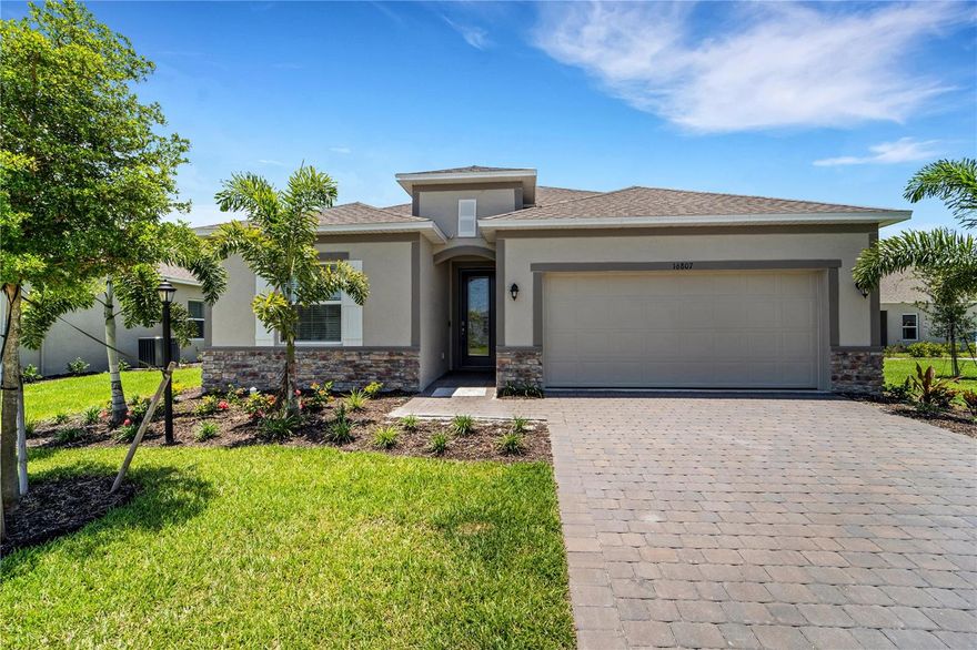 FOR RENT: Brand-New, Waterview, 4 Bed, 3 Bath Home in Hammocks of West Port**  Experience the finest in Florida living with this stunning, never-lived-in, new construction home. With a spacious 2,151 square feet of pristine living space, this property features four bedrooms, three full baths, and is ideally situated with a water view.  Located in the Hammocks of West Port, residents have access to a variety of community features. Located near Centennial Park, new owners will have access to a variety of public amenities that include a pool, park, sport fields, trails, 18 hole disc golf, pickleball courts and fitness centers. Along with easy access to local schools, shopping, dining, and more.  Experience the perfect blend of luxury and convenience in this spectacular new construction home.  Furnishings can be negotiated with rental if necessary.