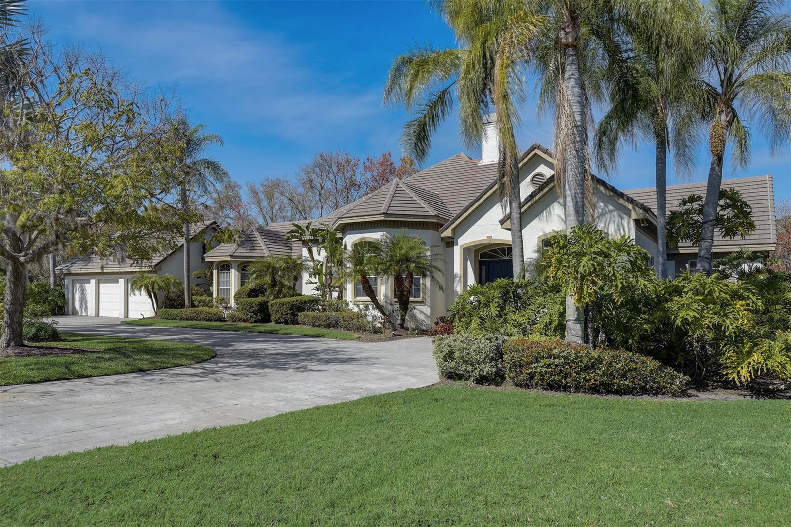 Booked Feb 15th through April 30th 2025. Booked October 19th to Dec. 12th. This beautiful 4 bedroom 4.5 bath pool home is spacious and expansive. Inside living hosts a split plan with 3 bedroom wing that can be closed off. Each bedroom has an en suite bathroom plus powder room off main living area. Enormous kitchen with large breakfast bar and table seating. Open and bright with sliders overlooking the sizable pool and deck area with total privacy for the bar/kitchen area with outdoor grill. Three poolside dining tables with seating for 16+ with chaise lounge chairs.
Newer appliances plus all dishes and small appliances you would need to create gourmet meals. Family and Living Rooms have fireplace and Family room has large flat screen 3D TV with glasses. Also has stereo, DVD, CD player.
Entire home is available.
The Highlands Golf Course is a picturesque and challenging par 72 championship course located steps away. The Highlands golf course features generous greens and tree lined fairways that reward the well played shot. Play among the mature oaks and massive pines while enjoying The Highlands unique blend of old-Florida style golfing mixed with modern technology. You can now experience the only course in the area with GPS Mobile equipped golf carts that give you a 3D image of the hole with onboard yard information to help you take your game to the next level.
There is an abundant amount of Activities and Attractions in Sarasota/Bradenton. These are just a few of the many treasures and cultural events: Benderson Park, Mote Marine Aquarium, Ringling Museum of Art, Florida's Largest Wildlife Rescue / Rehabilitation Center with the Pelican Man, Selby Botanical Gardens, Museum of the Circus, Childrens fountain at Island Park, Myakka River and Park, Ed Smith Stadium Sport Complex, Sarasota Ballet (Oct-Apr), Van Wezel Performing Arts, Florida Studio Theatre, Sarasota Opera House, The Asolo Theatre, and Players Theatre. Leisure time can be spent on shops, galleries, golfing, tennis, ice skating, water sports like; fishing, snorkeling, kayaking, diving, jet skis, water skiing or leisure boating. You can spend the entire day at our famous St. Armands Circle with its award winning indoor or outdoor dining, upscale shopping, and galleries. People from around the world come to choose from one of our many famous beaches: Siesta Key, Longboat Key, Lido Key, Bradenton Beach, and Anna Maria Beach.
Rent is negotiable in the off season. Weekly and Monthly Rates Available. 7-Night Minimum Stay required. There is a 13% Tax and Cleaning Fee of $550.00.,,50% of Total Rental amount is due upon booking the reservation, and the balance due 90 days prior to the arrival date. No pets please. CANCELLATION: In the event the Tenant cancels the reservation, they are responsible for the entire amount of the rent and tax. If the Landlord is able to re-lease the premises for the entire time frame of the Guest License Agreement, they will refund Tenant’s money, minus 3.5% of the rental amount for processing fees.