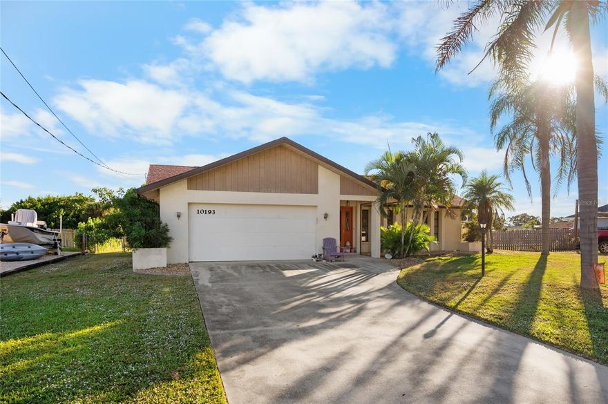 Discover EASY LIVING in this LIGHT & BRIGHT home tucked in the HEART OF ENGLEWOOD and positioned on an X FLOOD ZONE lot which does NOT require flood insurance. Offering an OPEN FLOOR PLAN and EFFICIENT FOOTPRINT, this property is the perfect blend of comfort, convenience and that relaxed Florida vibe everyone is chasing. Step inside to ALL-NEW FLOORING, UPDATED LIGHT FIXTURES and FANS, plus an inviting FLORIDA ROOM—your sunny spot for morning coffee, a den or lazy afternoon lounging. The kitchen features 2020 APPLIANCES, while the 2020 AC and 2020 ROOF deliver true PEACE-OF-MIND LIVING. Outside, a charming lanai overlooks your generously sized FENCED BACKYARD giving you room to unwind, garden, grill or simply enjoy the warm weather. And you can’t beat the LOCATION—minutes to everyday conveniences, local shops, favorite restaurants and the best BEACHES Southwest Florida has to offer! Whether you're dreaming of a FULL-TIME HOME or an AFFORDABLE COASTAL GETAWAY, this property checks all the boxes. NO deed restrictions or rental restrictions. Call today to learn more or to schedule your private showing!