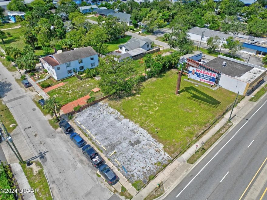 An exceptional opportunity to acquire ±0.30 acres of cleared, unimproved commercial land with approximately 145 feet of direct frontage on US-1 (Ridgewood Avenue)—one of Daytona Beach's most heavily traveled corridors, seeing approximately 60,000 vehicles per day. Address: 0 N Ridgewood Avenue, Daytona Beach, FL 32114 Price: $259,000 Zoning: BA (Business Automotive) This highly visible parcel is centrally positioned in the heart of Daytona Beach, offering outstanding access and development potential. The property is located: Just 3 miles from Halifax Health, Daytona International Airport, Daytona International Speedway, Daytona State College/UCF, and Embry-Riddle Aeronautical University 1.5 miles from the Beachside A1A Corridor. 6 miles to Interstate 95 and 8 miles to Interstate 4. With flexible BA zoning, excellent frontage, and a cleared site ready for development, this property is ideal for investors, developers, or business owners seeking maximum exposure in a rapidly growing commercial corridor.