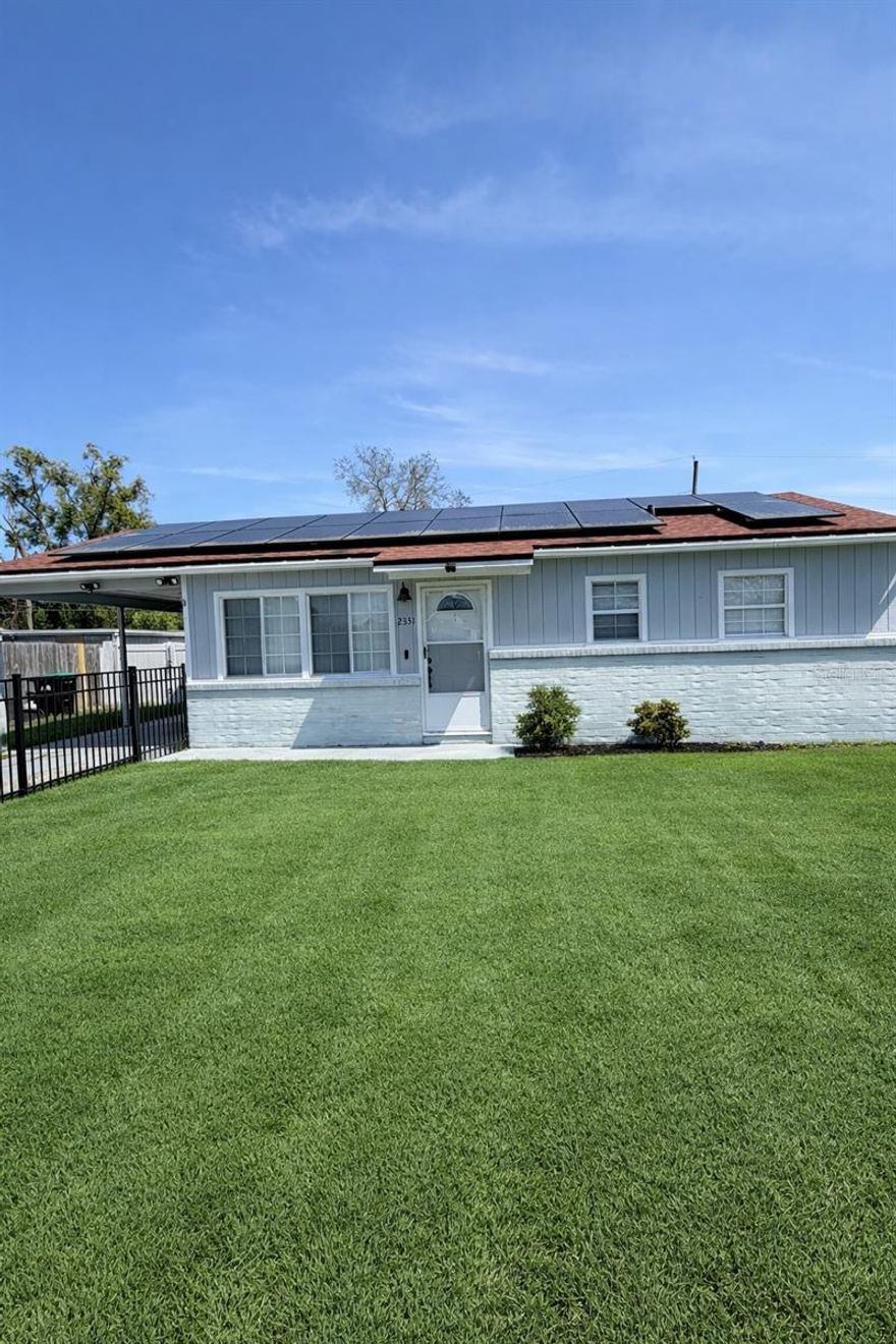 Updated 3-bedroom, 1-bath home offering 1,093 sq ft of living space in Orlando with several major updates already completed. Improvements include a 1-year-old roof, 5-year-old HVAC system, new water heater, and windows replaced 2 years ago. The kitchen and bathroom were remodeled two years ago and feature stainless steel appliances, and the exterior was recently painted.
The property also offers carport parking, no HOA, and solar panels for added energy efficiency.
The interior could use some cosmetic touch-ups, and the seller is willing to complete interior paint prior to closing, allowing the next owner to start fresh with a refreshed interior.
Great opportunity for a homeowner or investor looking for a solid property with many of the big-ticket items already updated.


Some photos may be digitally enhanced for presentation purposes.